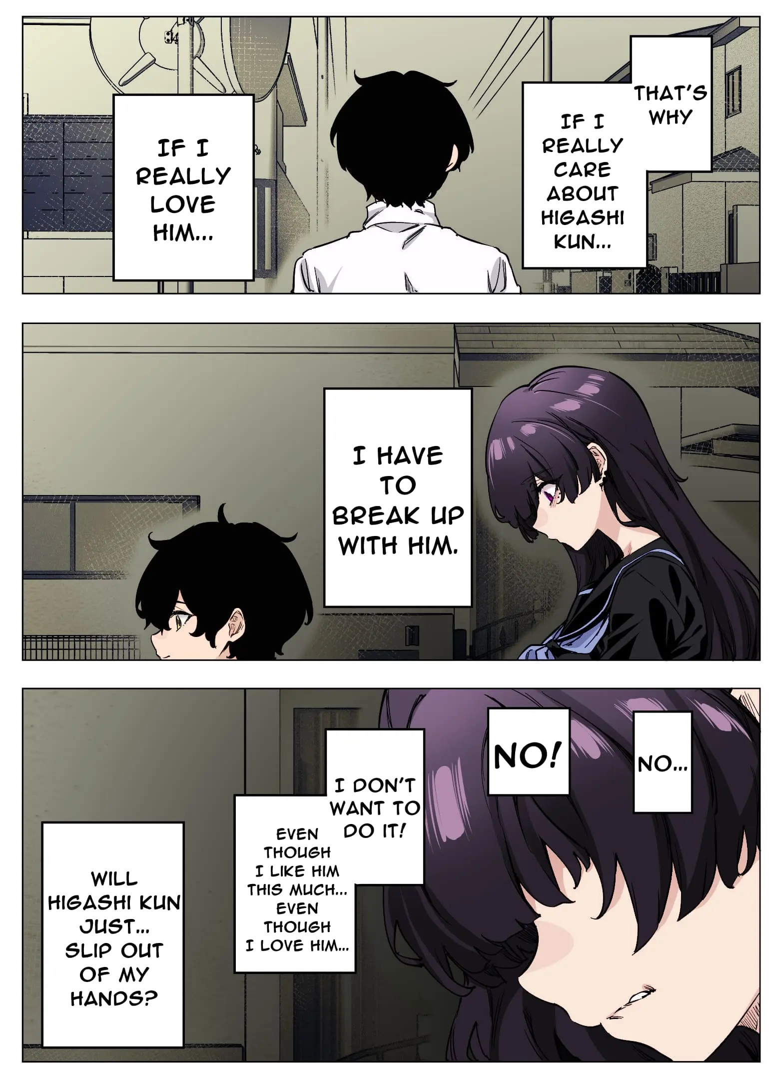 I Thought She Was a Yandere, but Apparently She's Even Worse (Colored) - Chapter 55 - Page 3