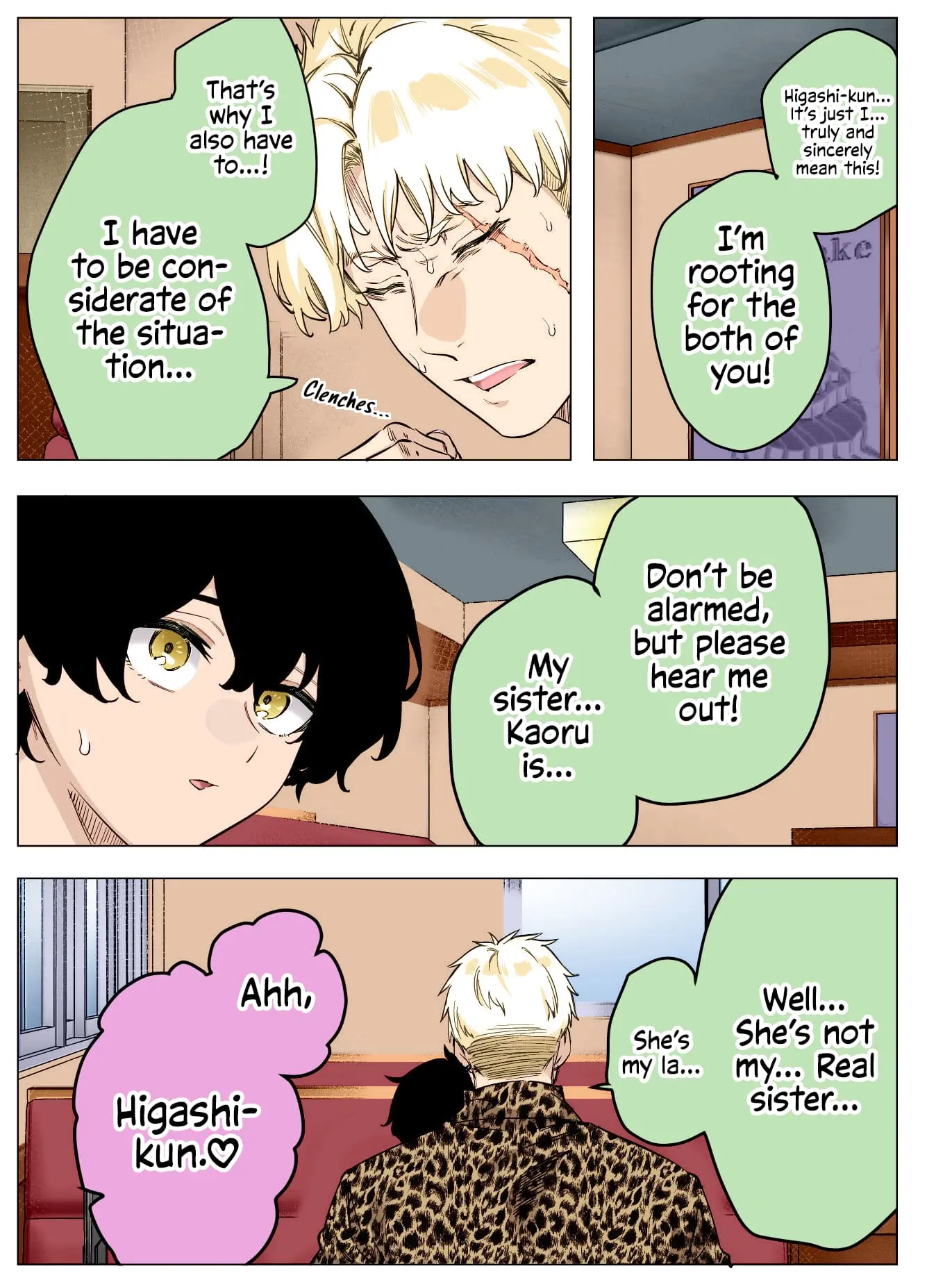 I Thought She Was a Yandere, but Apparently She's Even Worse (Colored) - Chapter 56 - Page 2