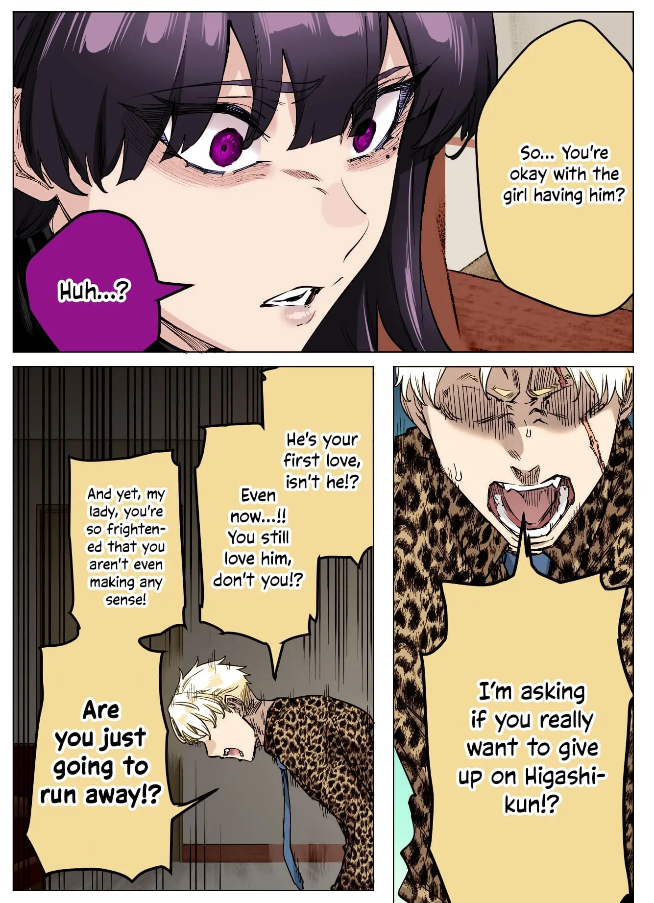 I Thought She Was a Yandere, but Apparently She's Even Worse (Colored) - Chapter 57 - Page 2