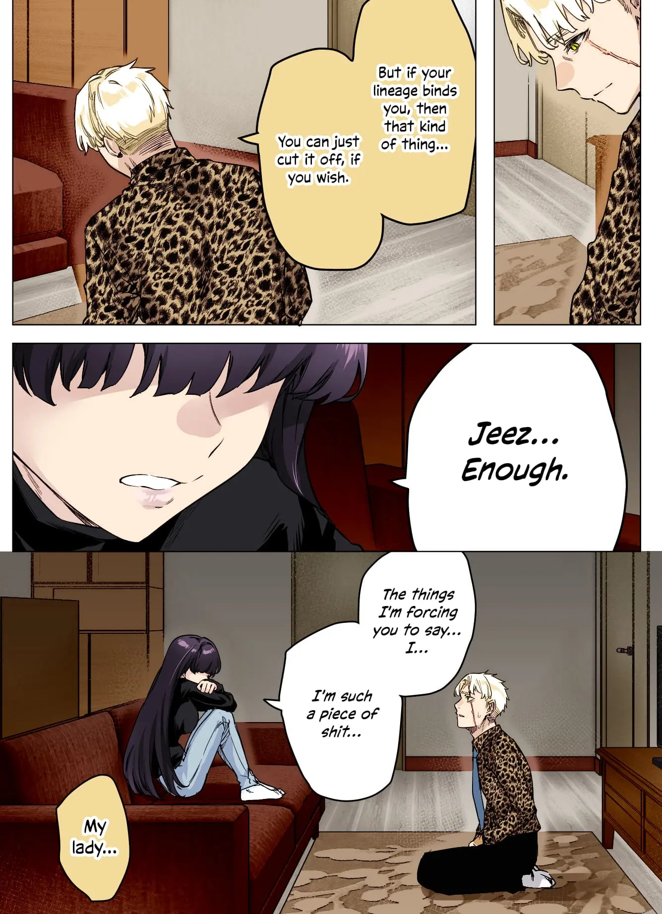 I Thought She Was a Yandere, but Apparently She's Even Worse (Colored) - Chapter 57 - Page 4