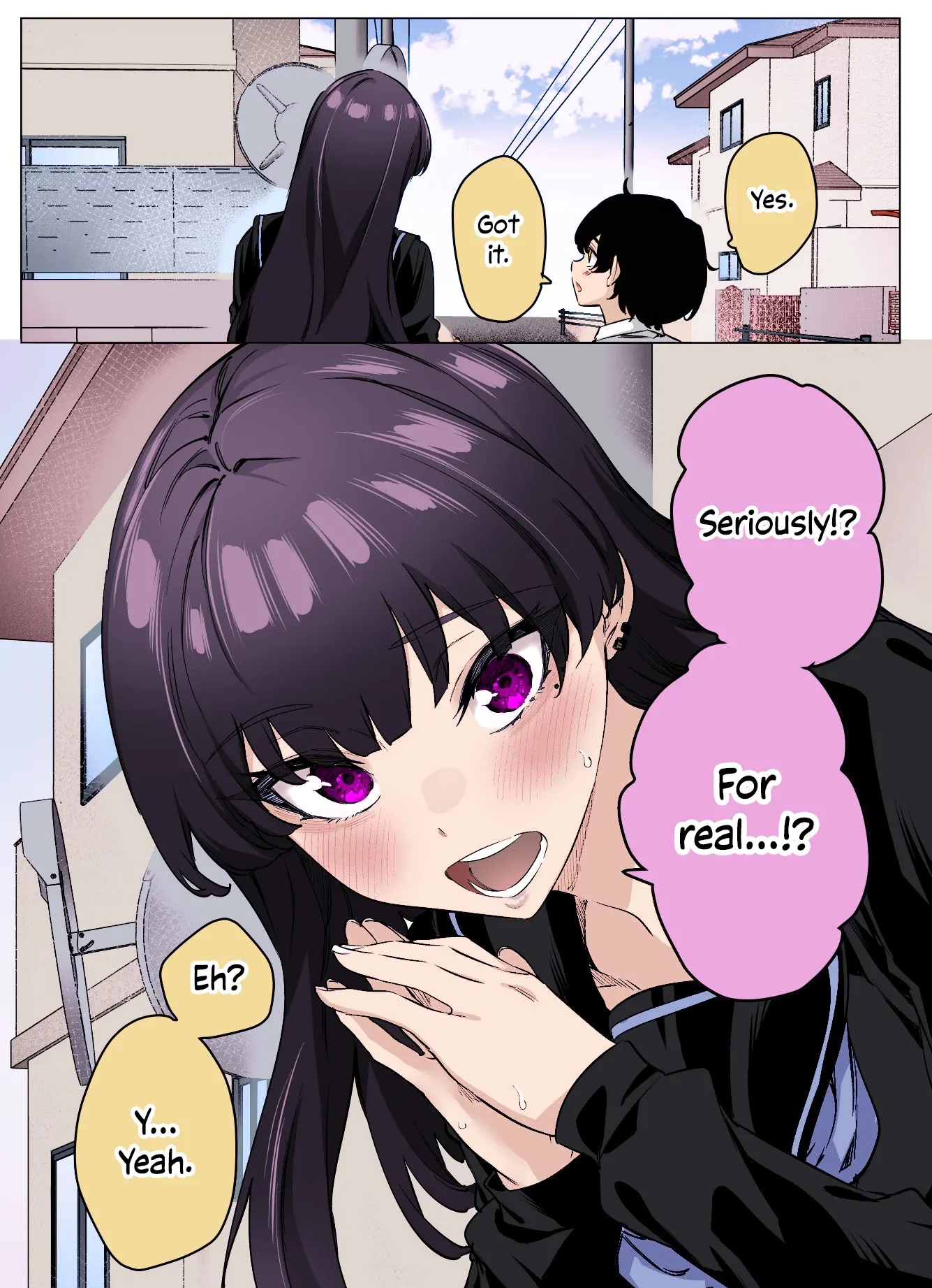 I Thought She Was a Yandere, but Apparently She's Even Worse (Colored) - Chapter 58 - Page 2