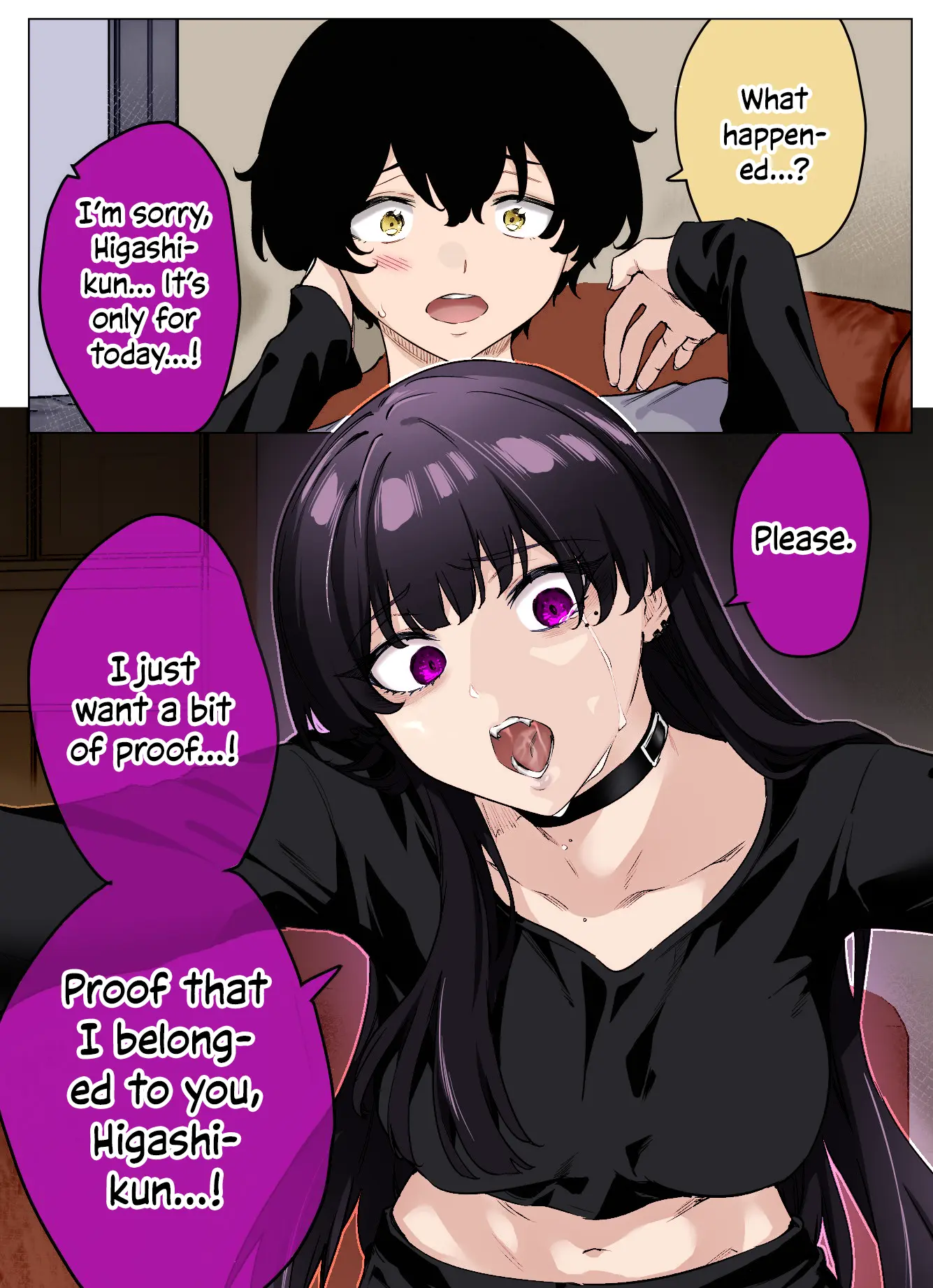I Thought She Was a Yandere, but Apparently She's Even Worse (Colored) - Chapter 59 - Page 3
