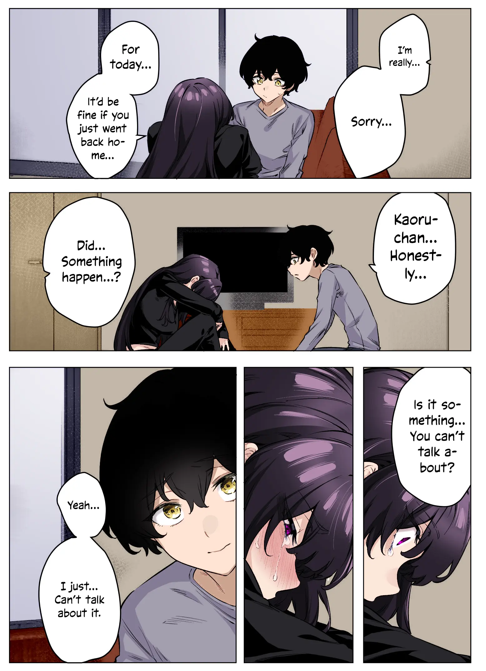 I Thought She Was a Yandere, but Apparently She's Even Worse (Colored) - Chapter 61 - Page 2