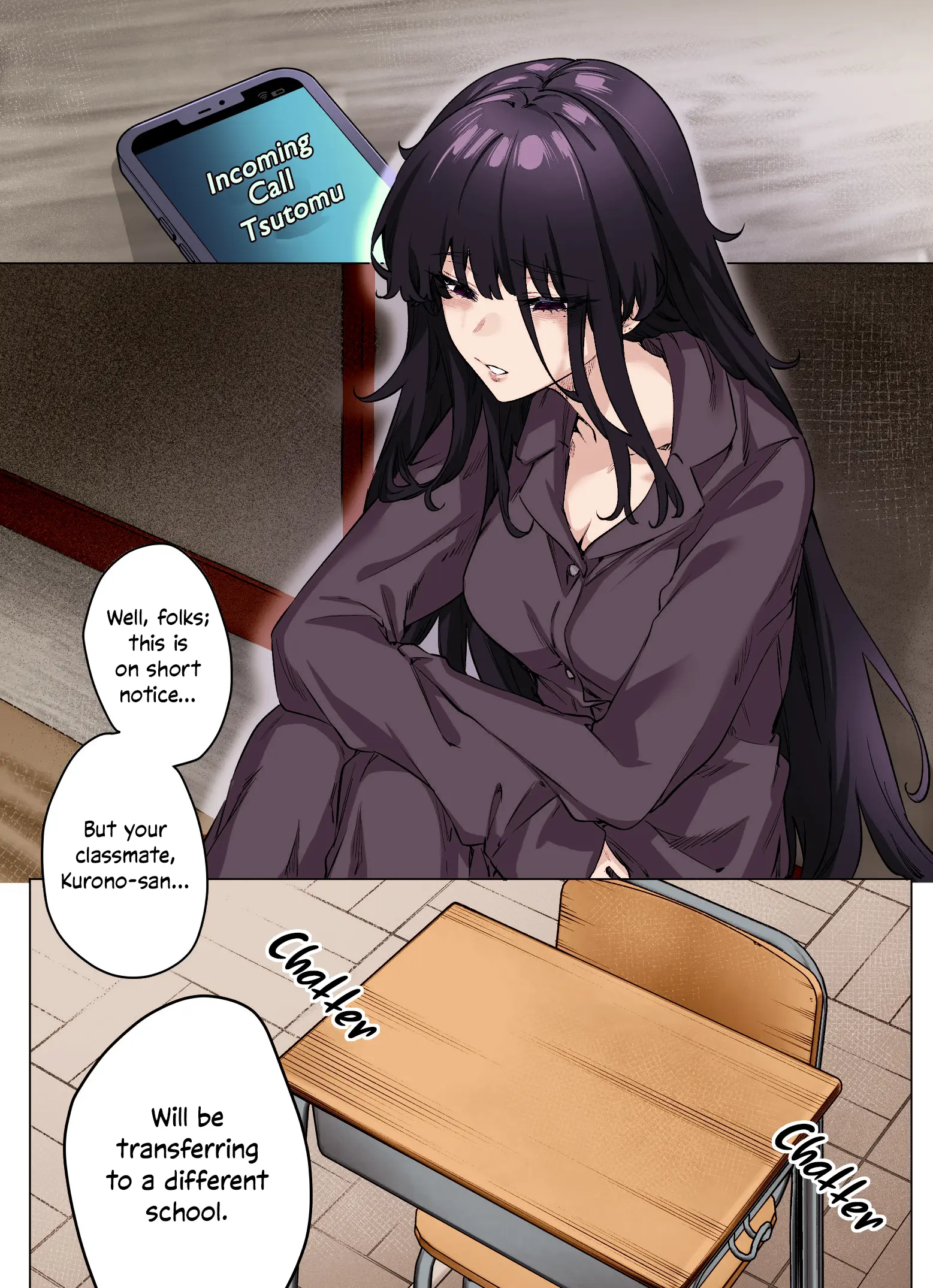 I Thought She Was a Yandere, but Apparently She's Even Worse (Colored) - Chapter 62 - Page 1