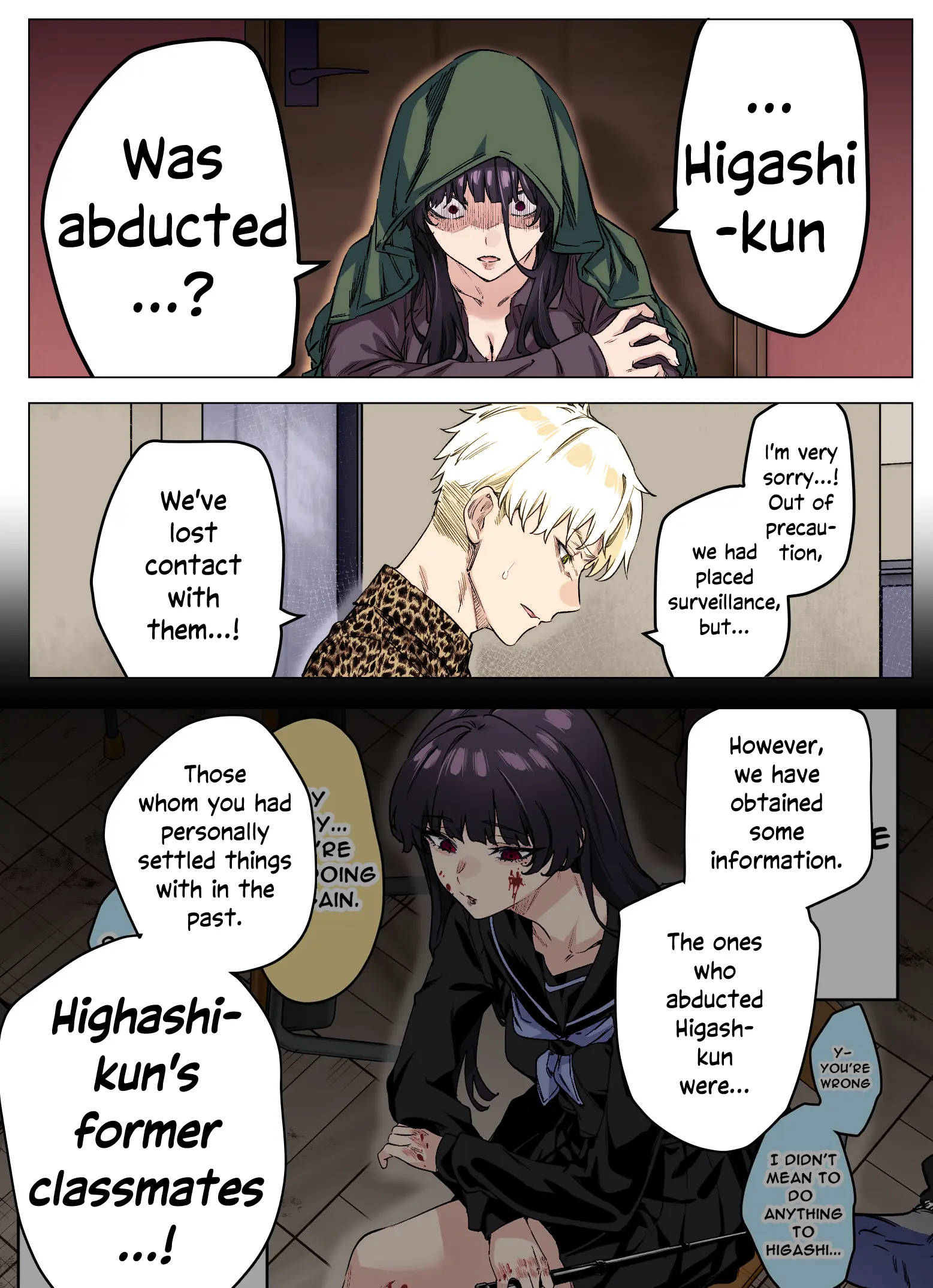 I Thought She Was a Yandere, but Apparently She's Even Worse (Colored) - Chapter 63 - Page 1