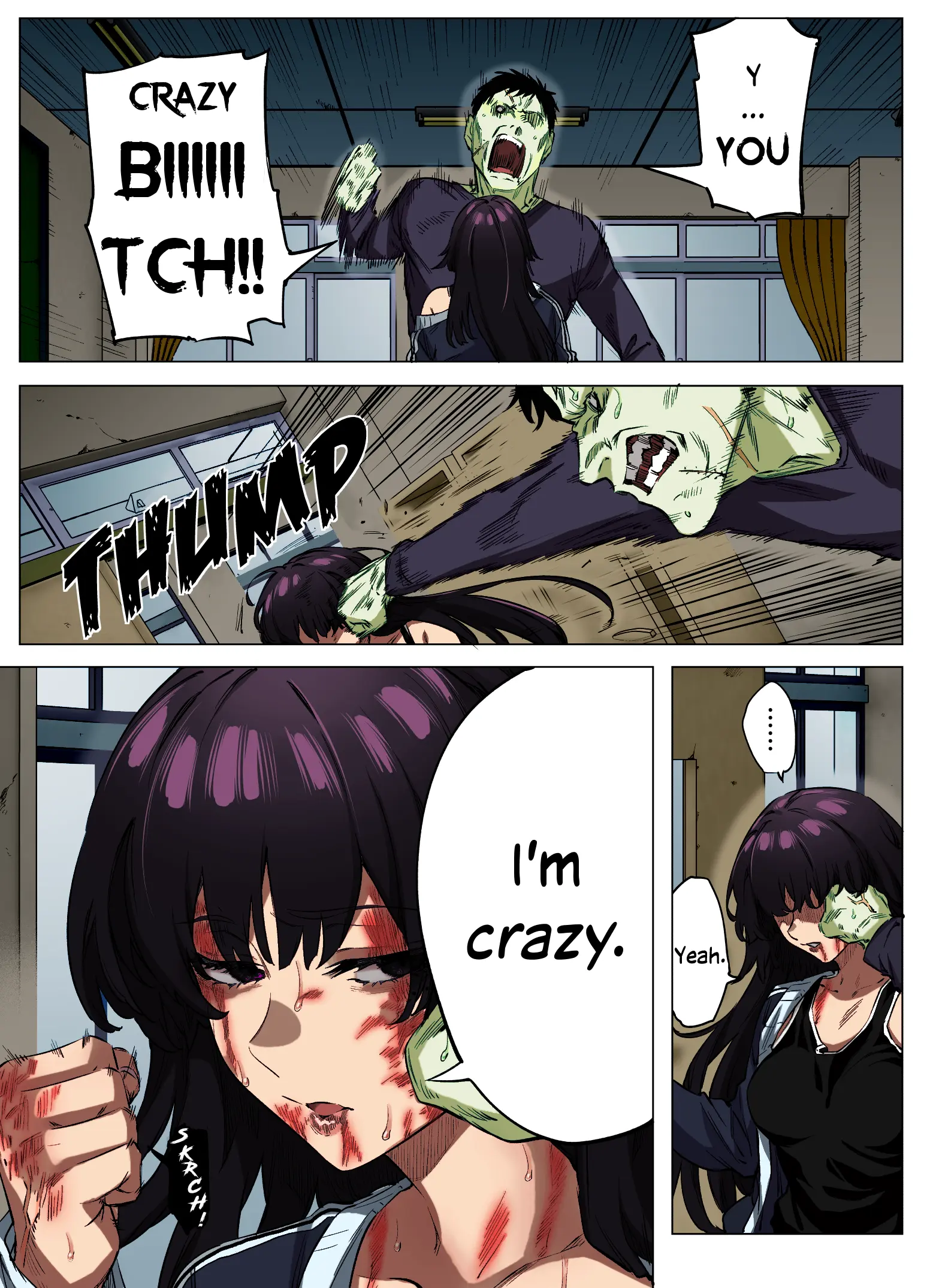 I Thought She Was a Yandere, but Apparently She's Even Worse (Colored) - Chapter 65 - Page 2
