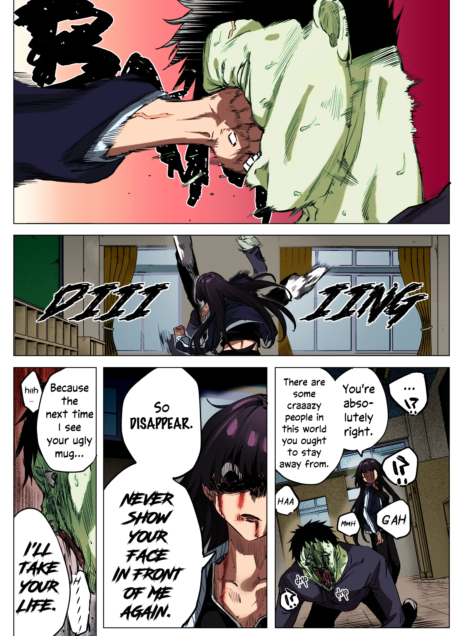 I Thought She Was a Yandere, but Apparently She's Even Worse (Colored) - Chapter 65 - Page 3