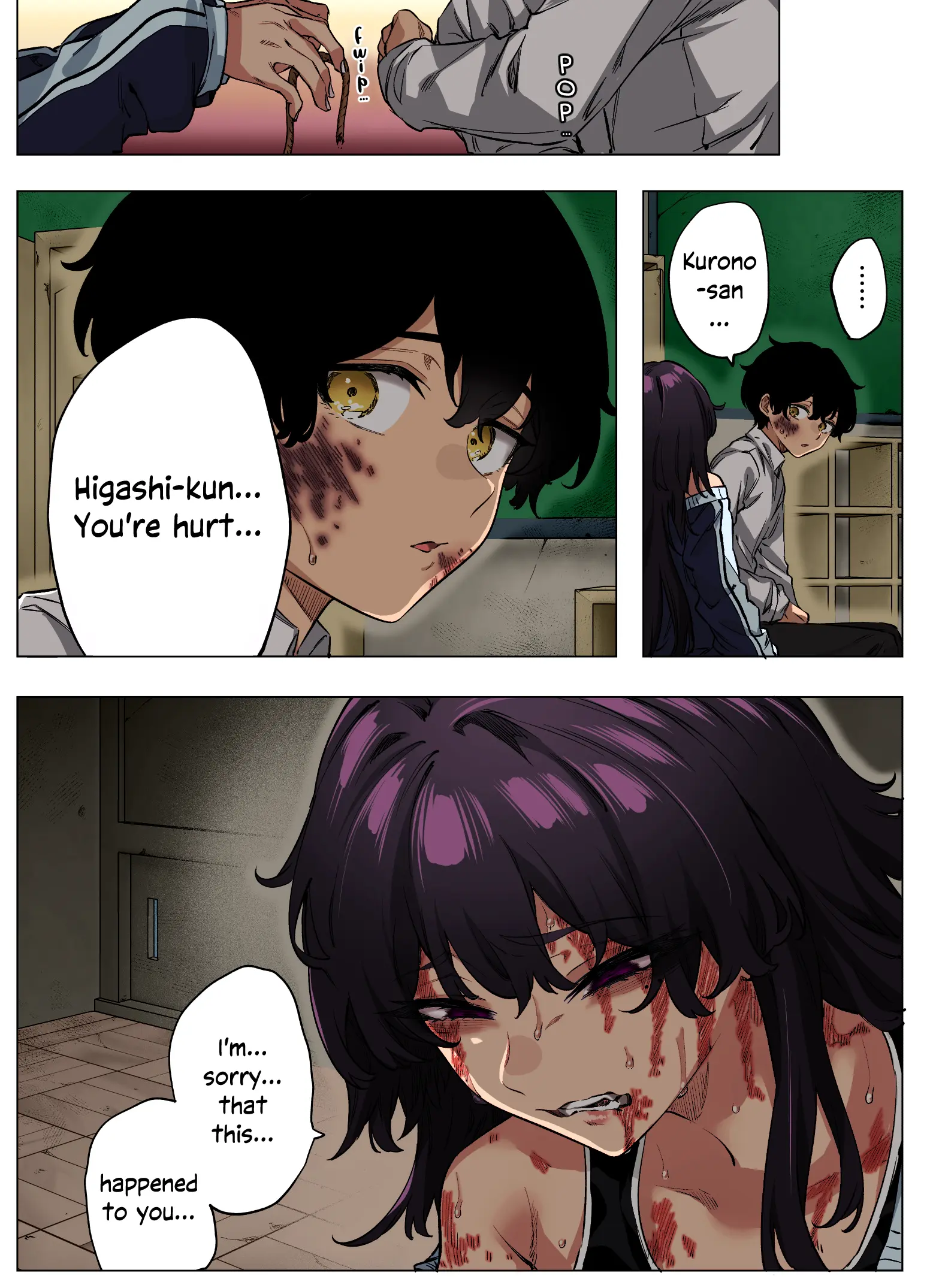 I Thought She Was a Yandere, but Apparently She's Even Worse (Colored) - Chapter 65 - Page 4