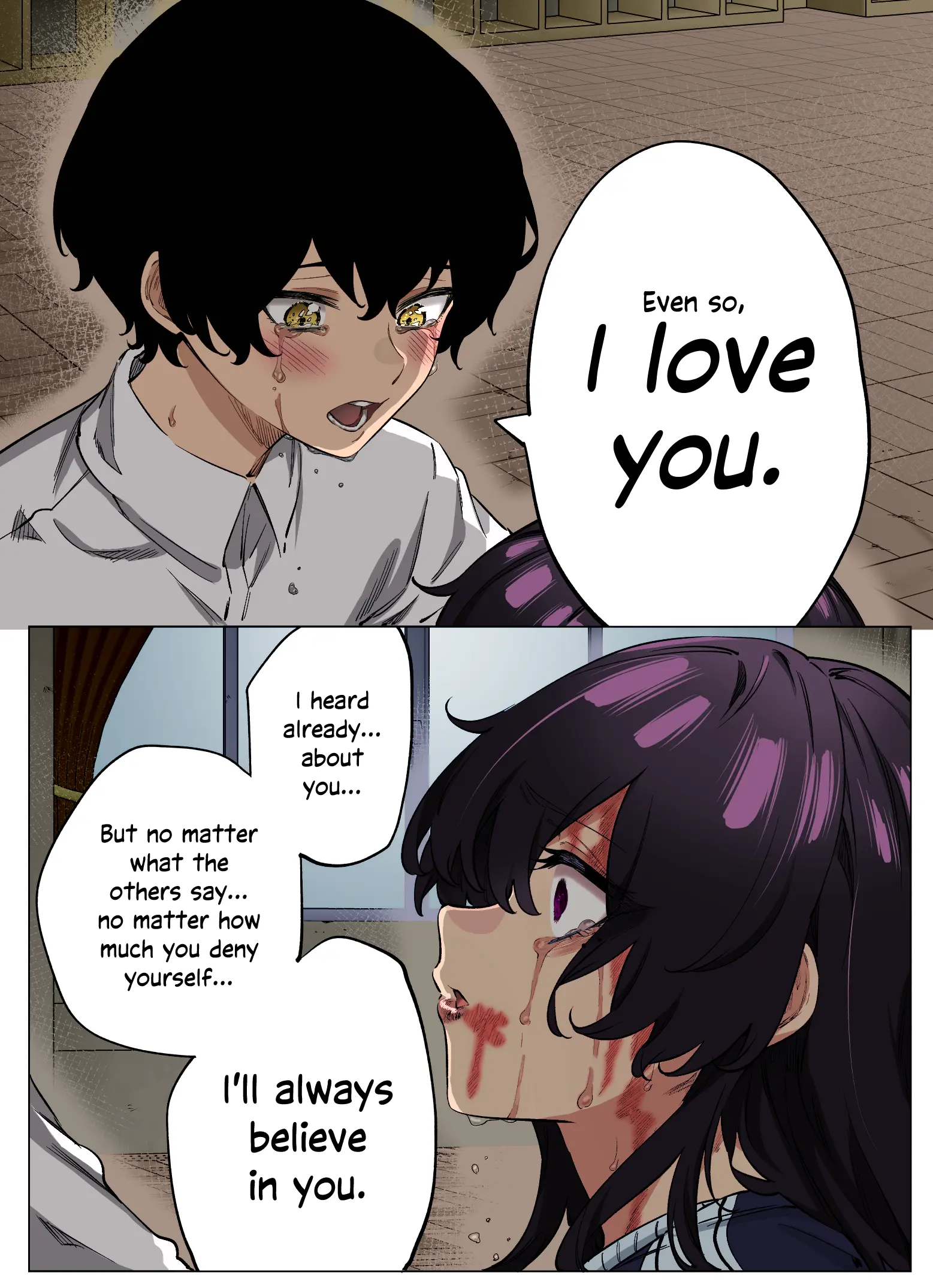 I Thought She Was a Yandere, but Apparently She's Even Worse (Colored) - Chapter 65 - Page 7