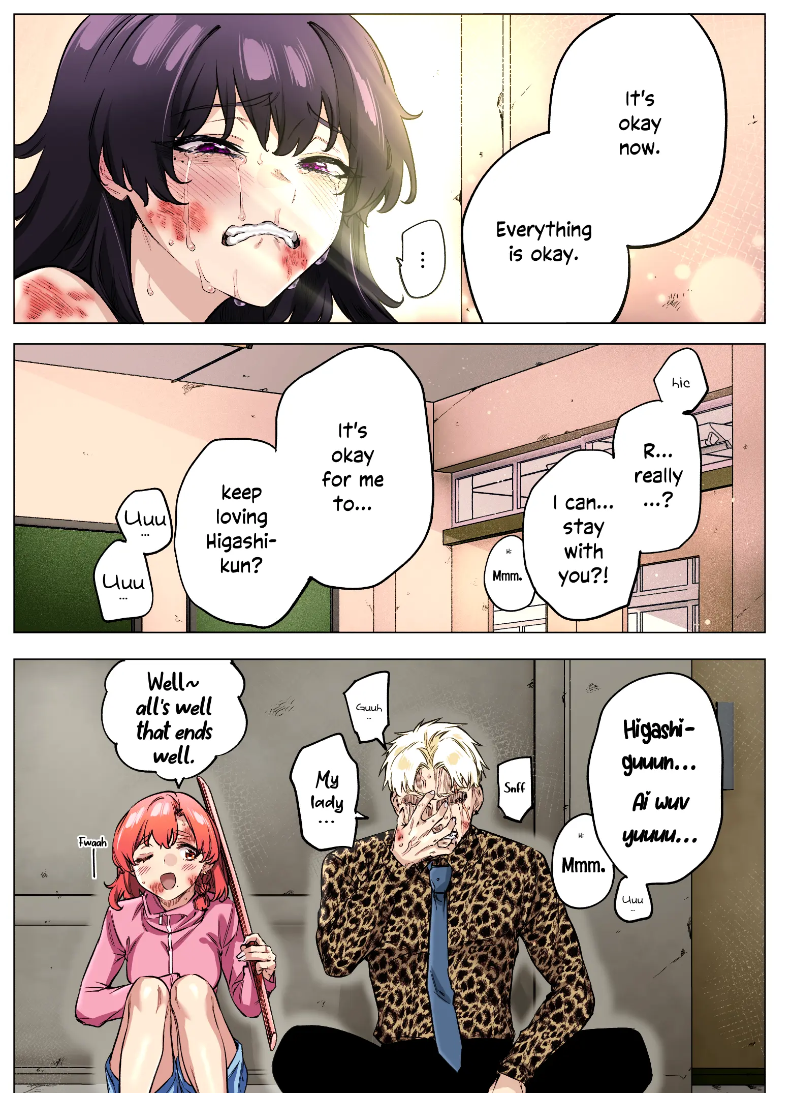 I Thought She Was a Yandere, but Apparently She's Even Worse (Colored) - Chapter 65 - Page 11