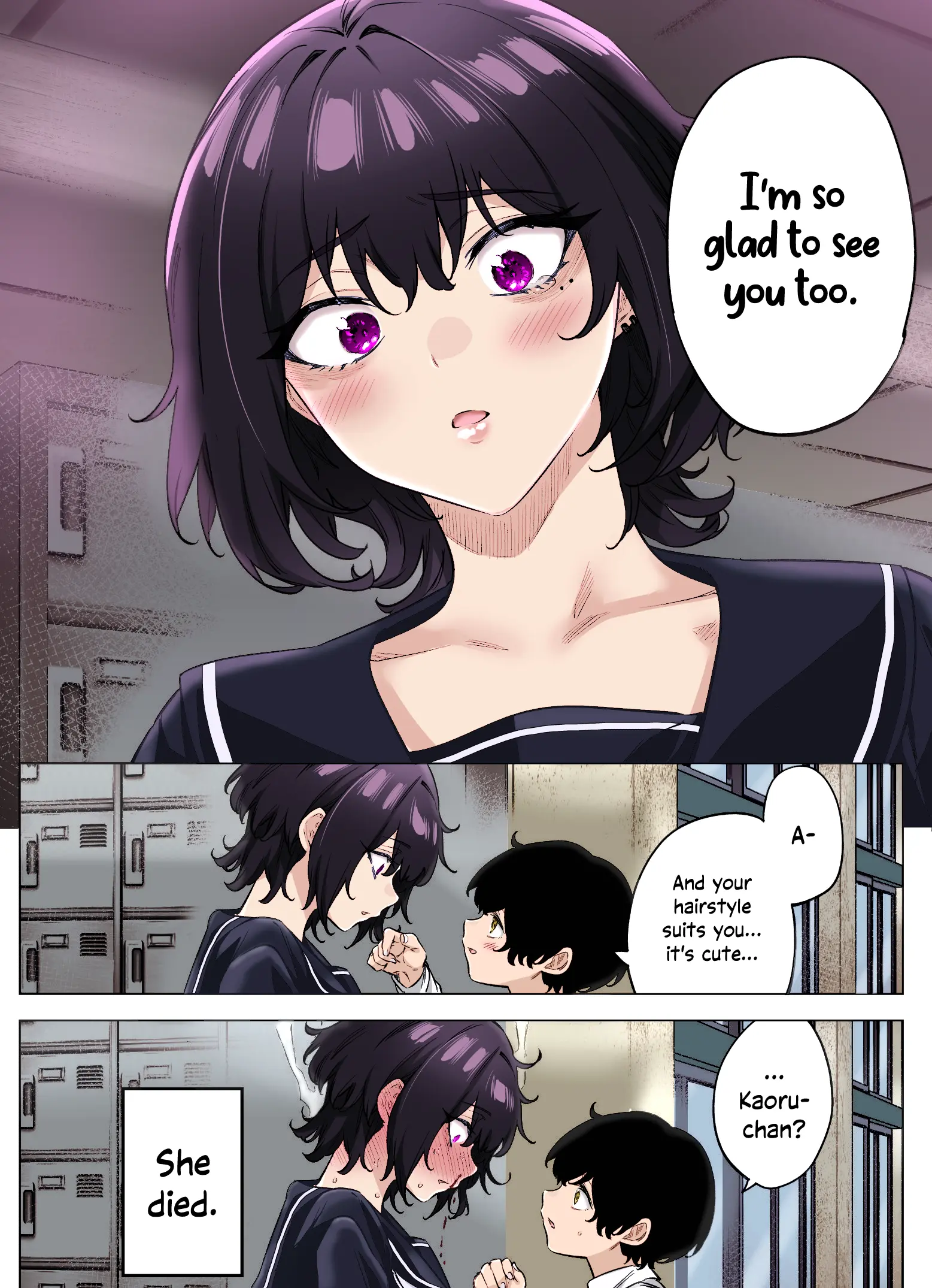 I Thought She Was a Yandere, but Apparently She's Even Worse (Colored) - Chapter 66 - Page 4