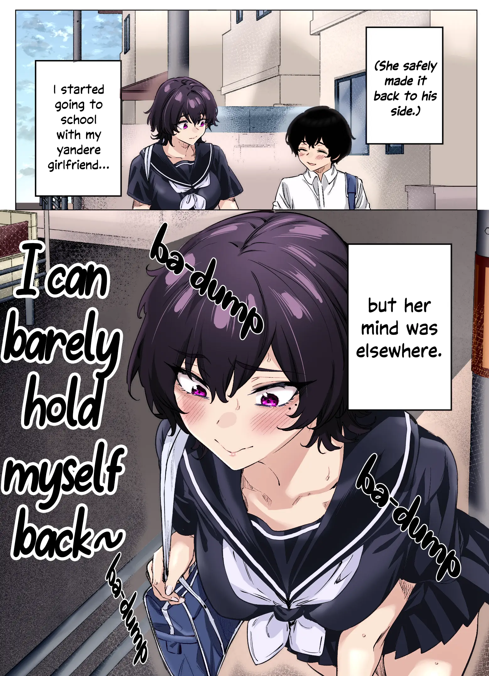 I Thought She Was a Yandere, but Apparently She's Even Worse (Colored) - Chapter 68 - Page 1