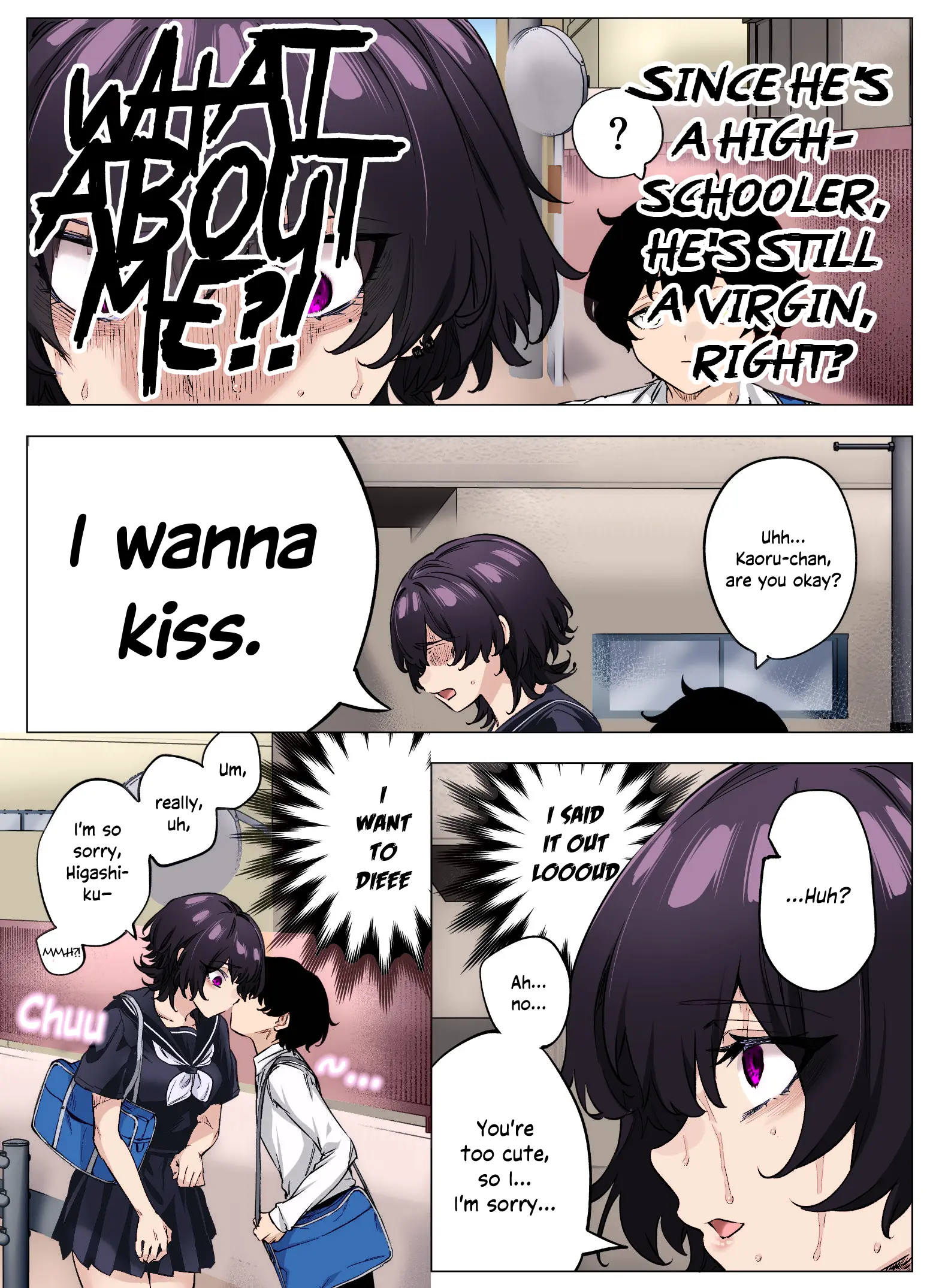 I Thought She Was a Yandere, but Apparently She's Even Worse (Colored) - Chapter 68 - Page 3