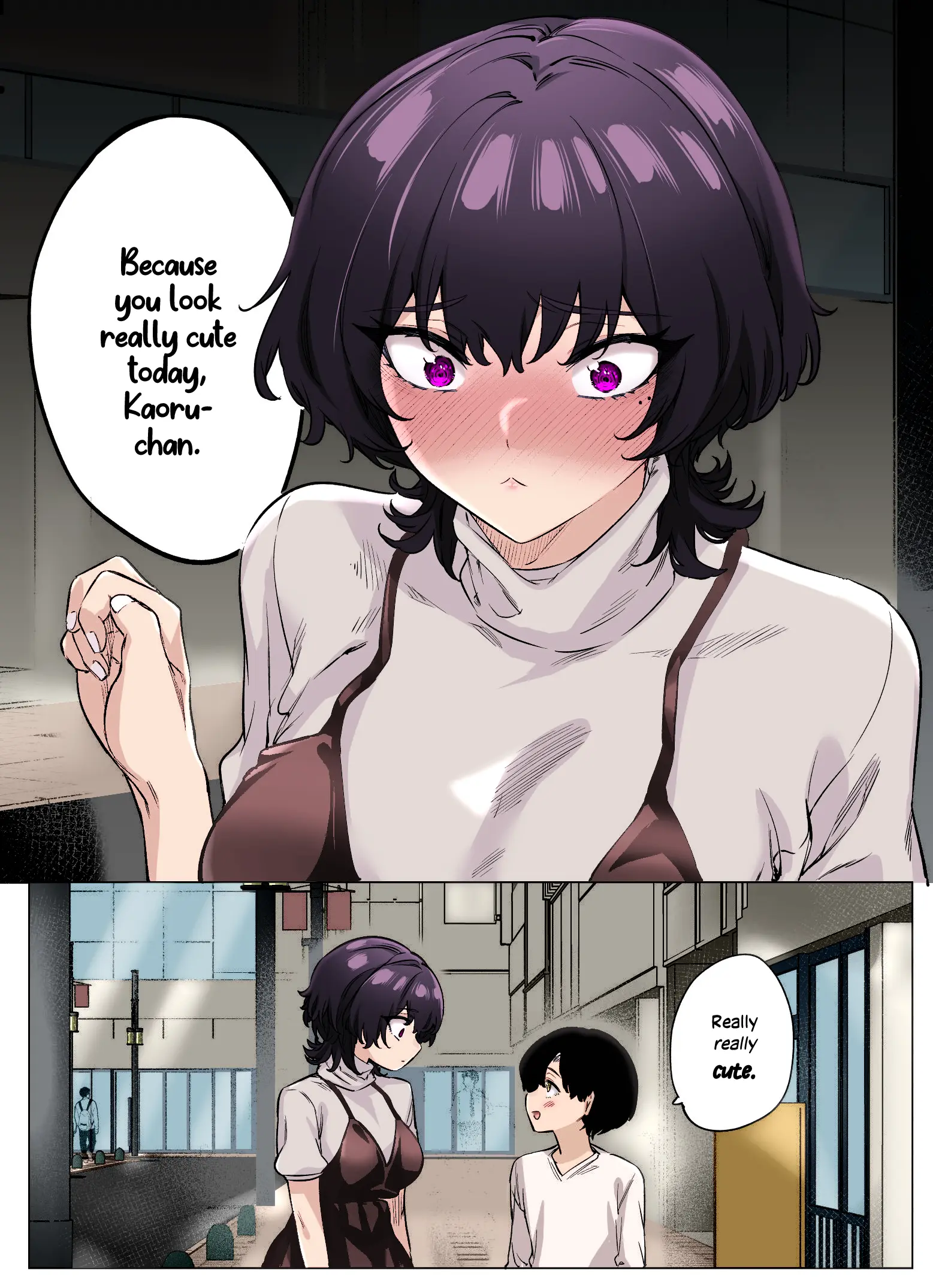 I Thought She Was a Yandere, but Apparently She's Even Worse (Colored) - Chapter 69 - Page 3
