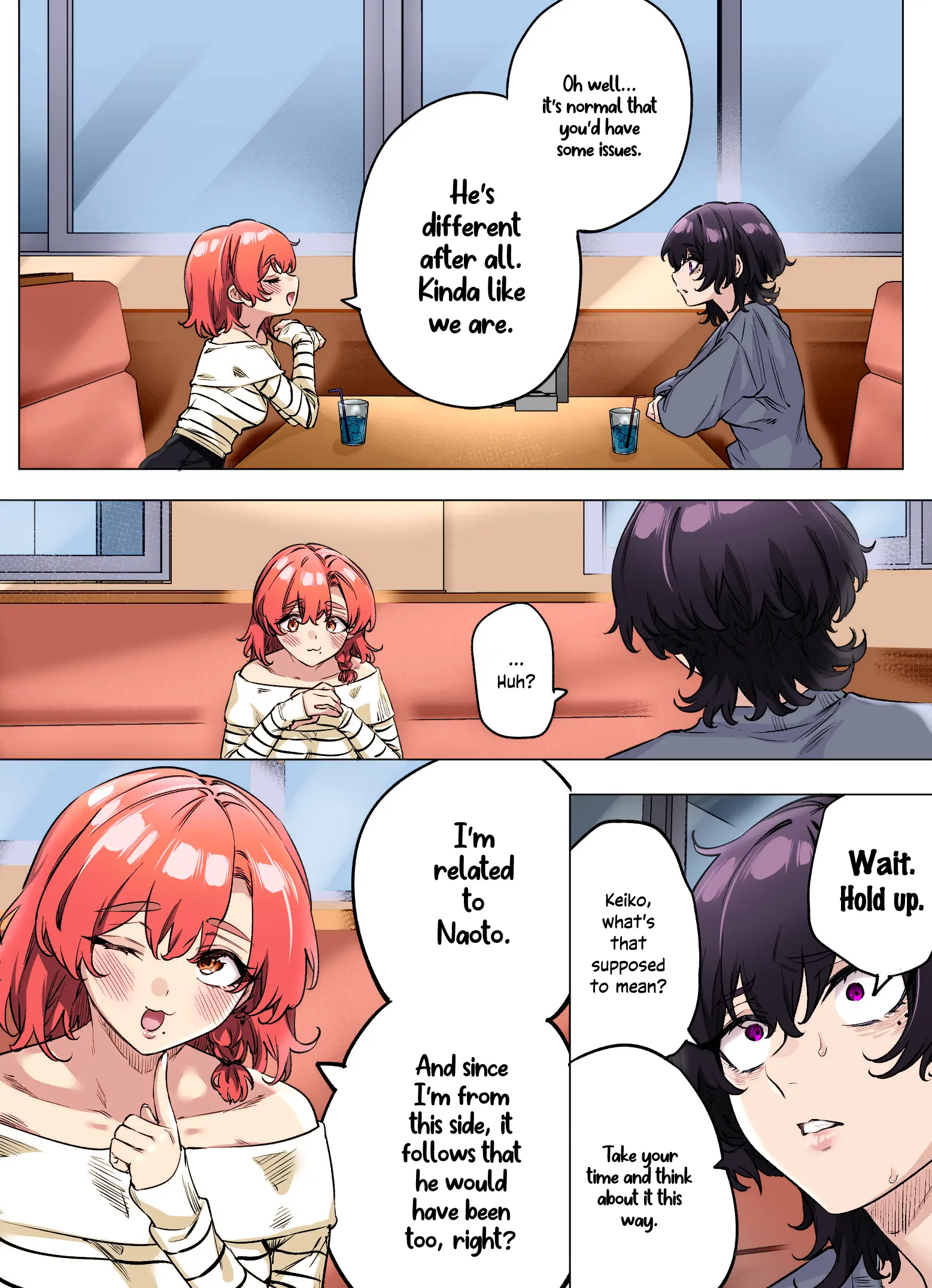 I Thought She Was a Yandere, but Apparently She's Even Worse (Colored) - Chapter 70 - Page 2