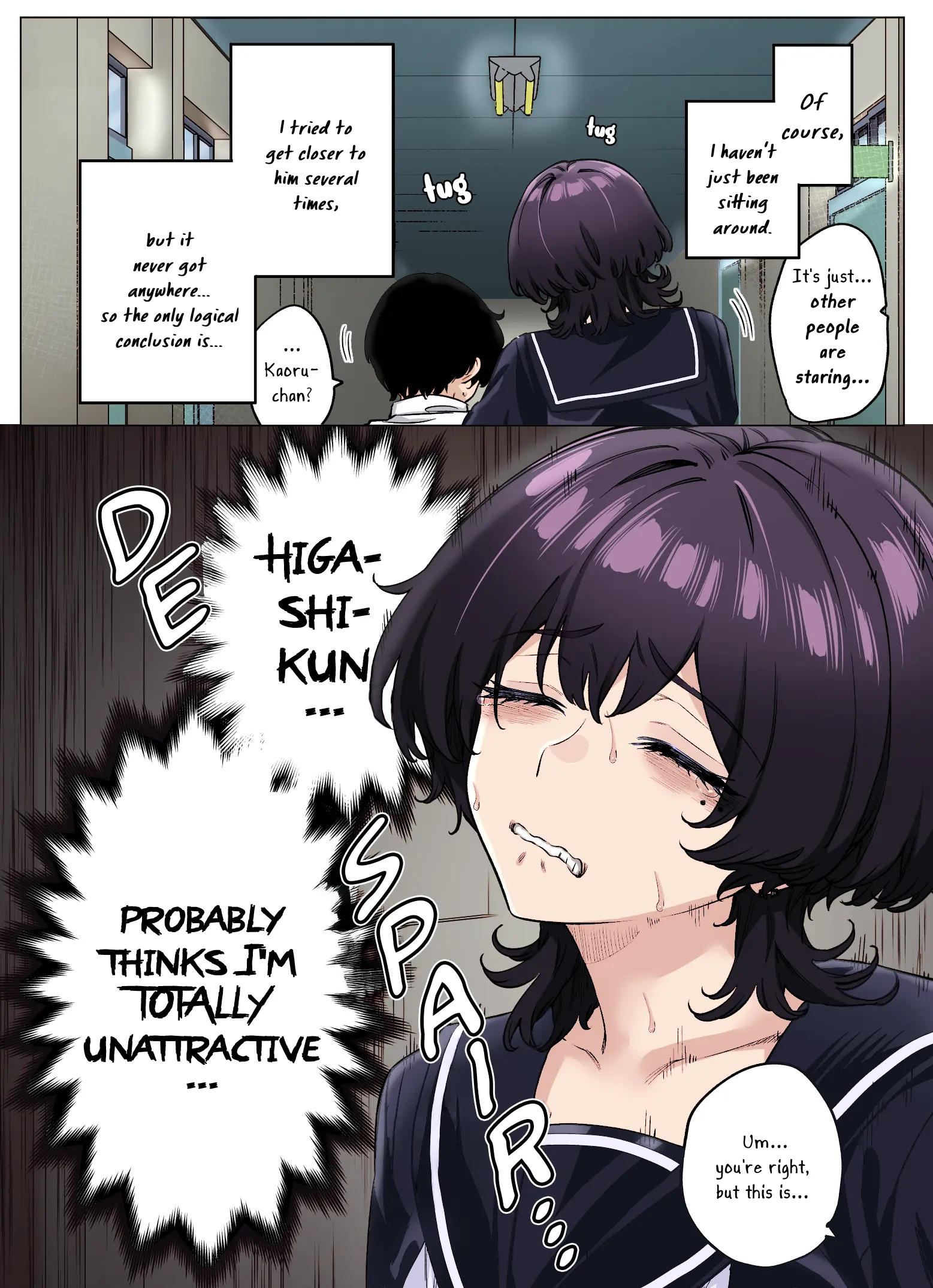 I Thought She Was a Yandere, but Apparently She's Even Worse (Colored) - Chapter 71 - Page 2