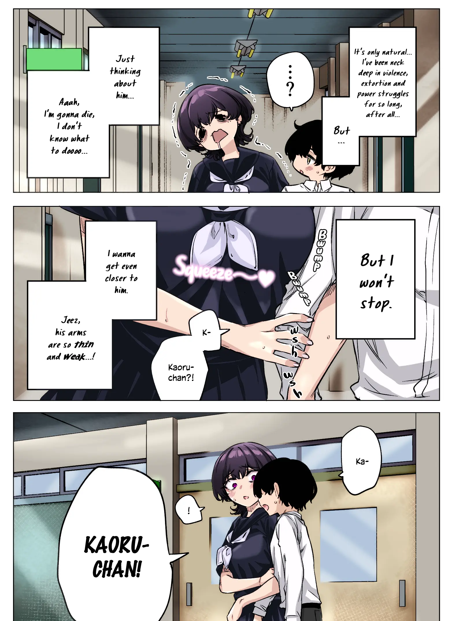 I Thought She Was a Yandere, but Apparently She's Even Worse (Colored) - Chapter 71 - Page 3