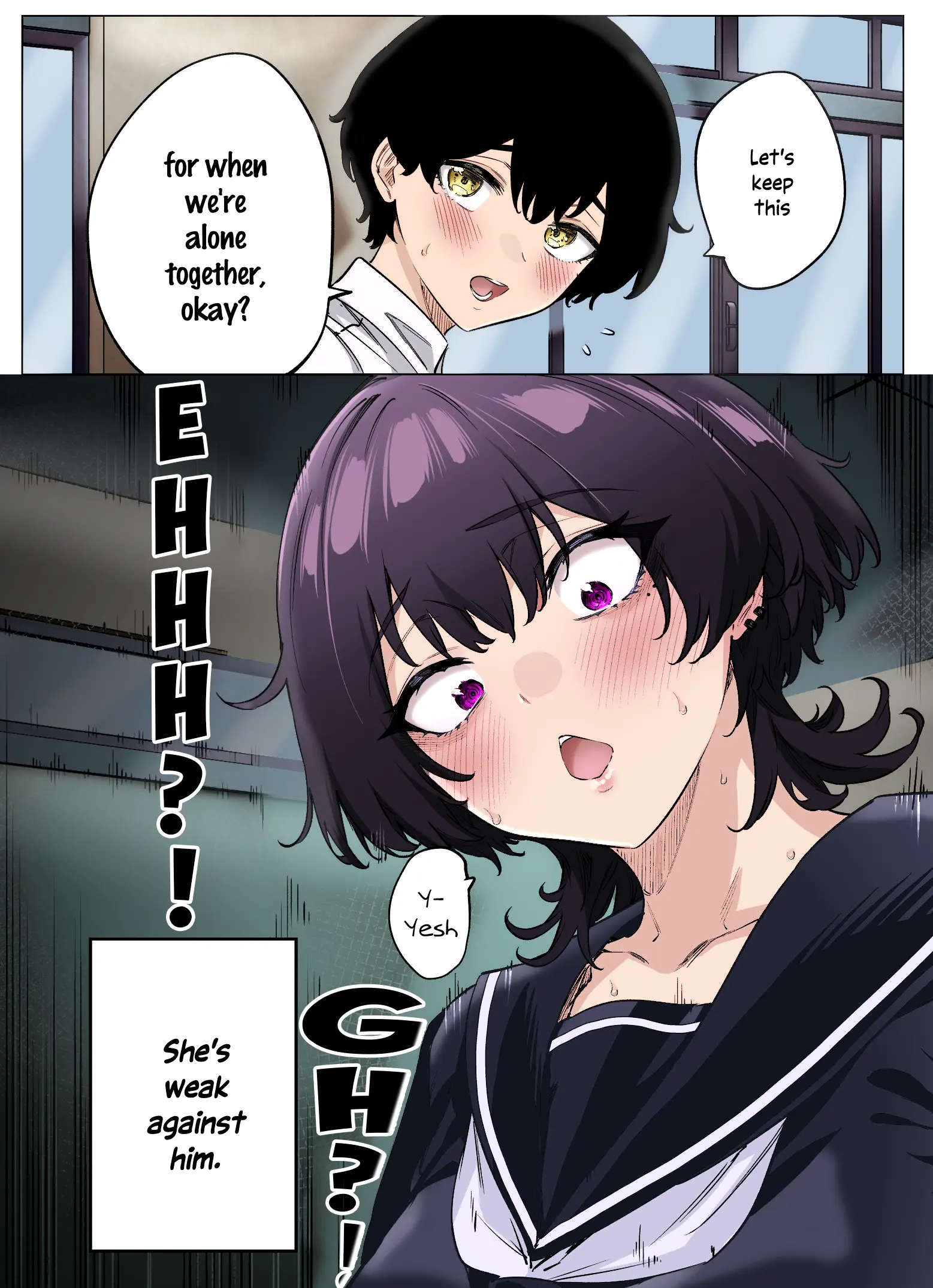 I Thought She Was a Yandere, but Apparently She's Even Worse (Colored) - Chapter 71 - Page 4