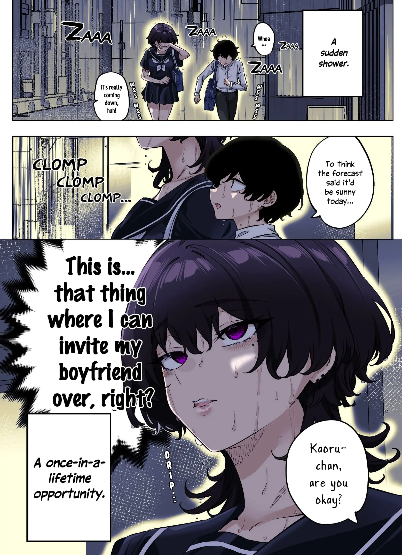 I Thought She Was a Yandere, but Apparently She's Even Worse (Colored) - Chapter 72 - Page 1