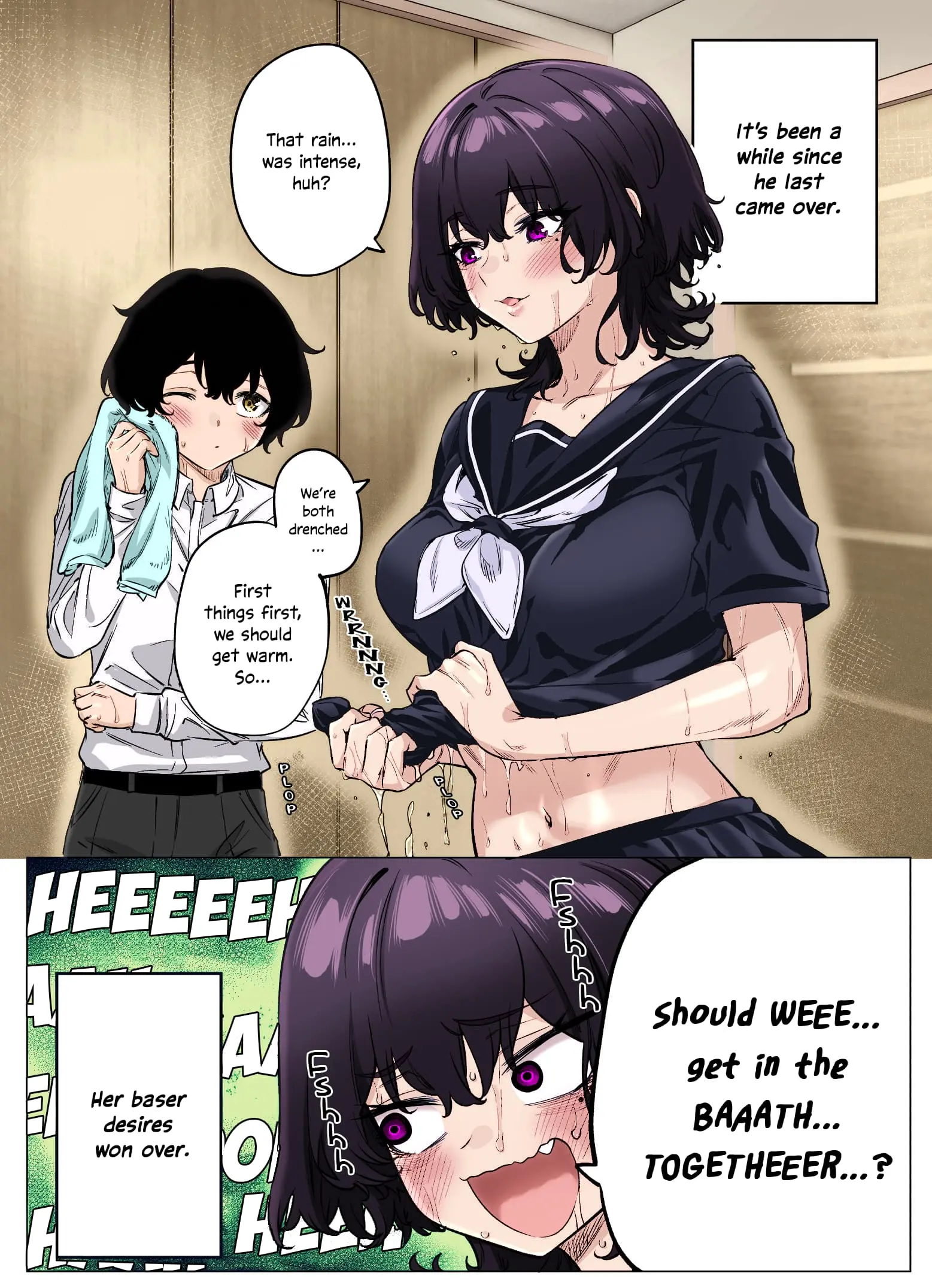 I Thought She Was a Yandere, but Apparently She's Even Worse (Colored) - Chapter 73 - Page 1