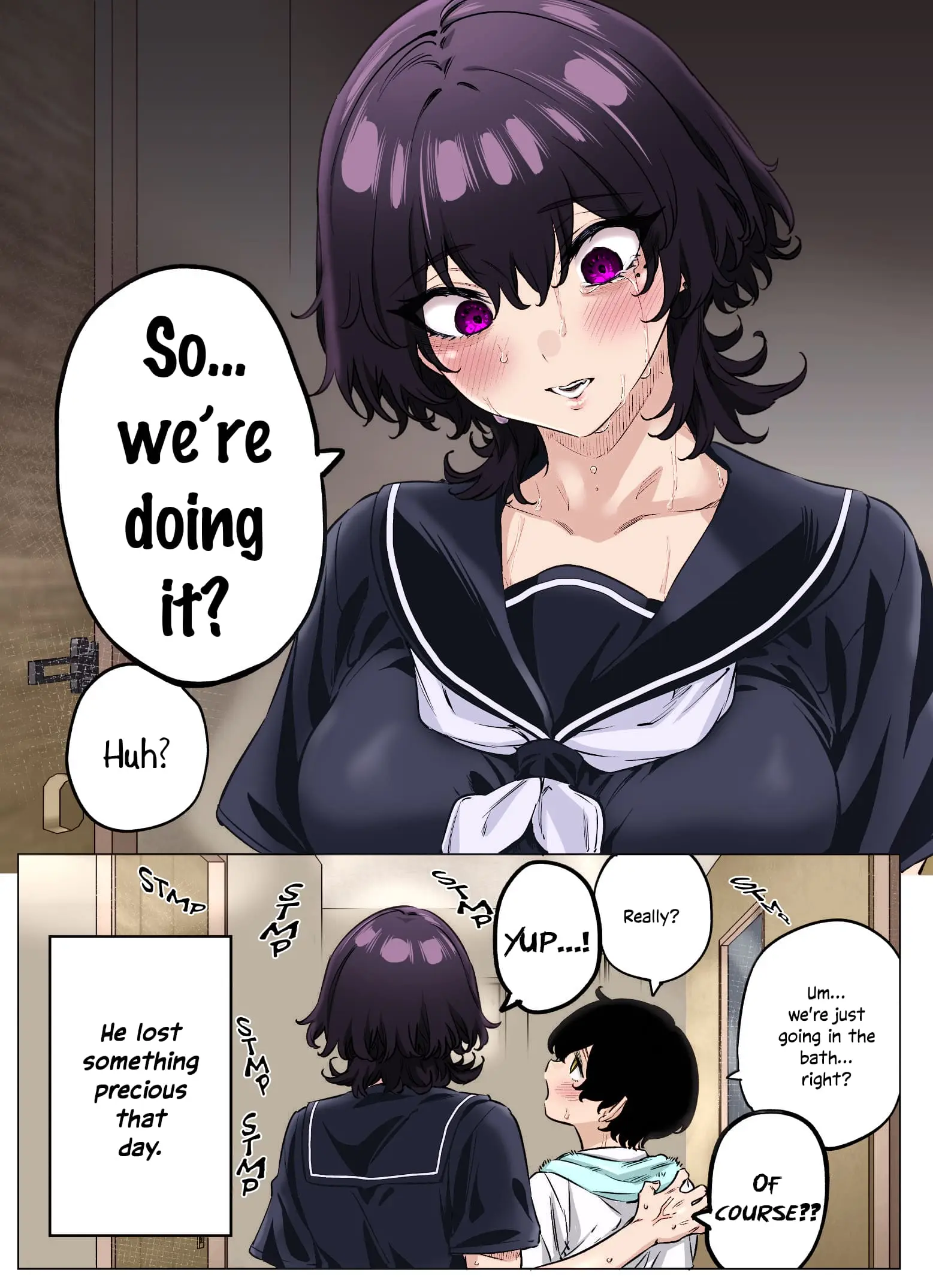I Thought She Was a Yandere, but Apparently She's Even Worse (Colored) - Chapter 73 - Page 4