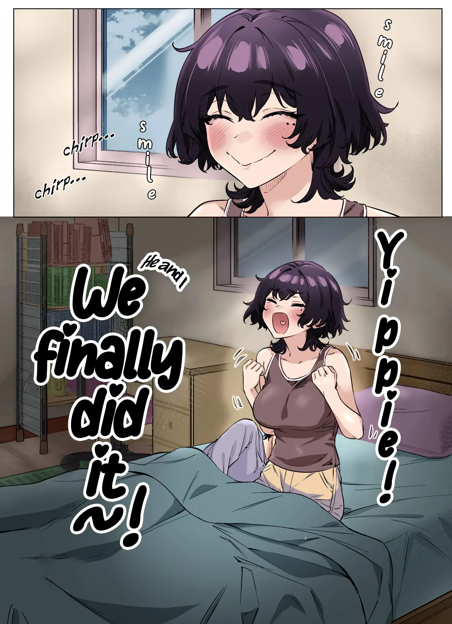 I Thought She Was a Yandere, but Apparently She's Even Worse (Colored) - Chapter 74 - Page 1