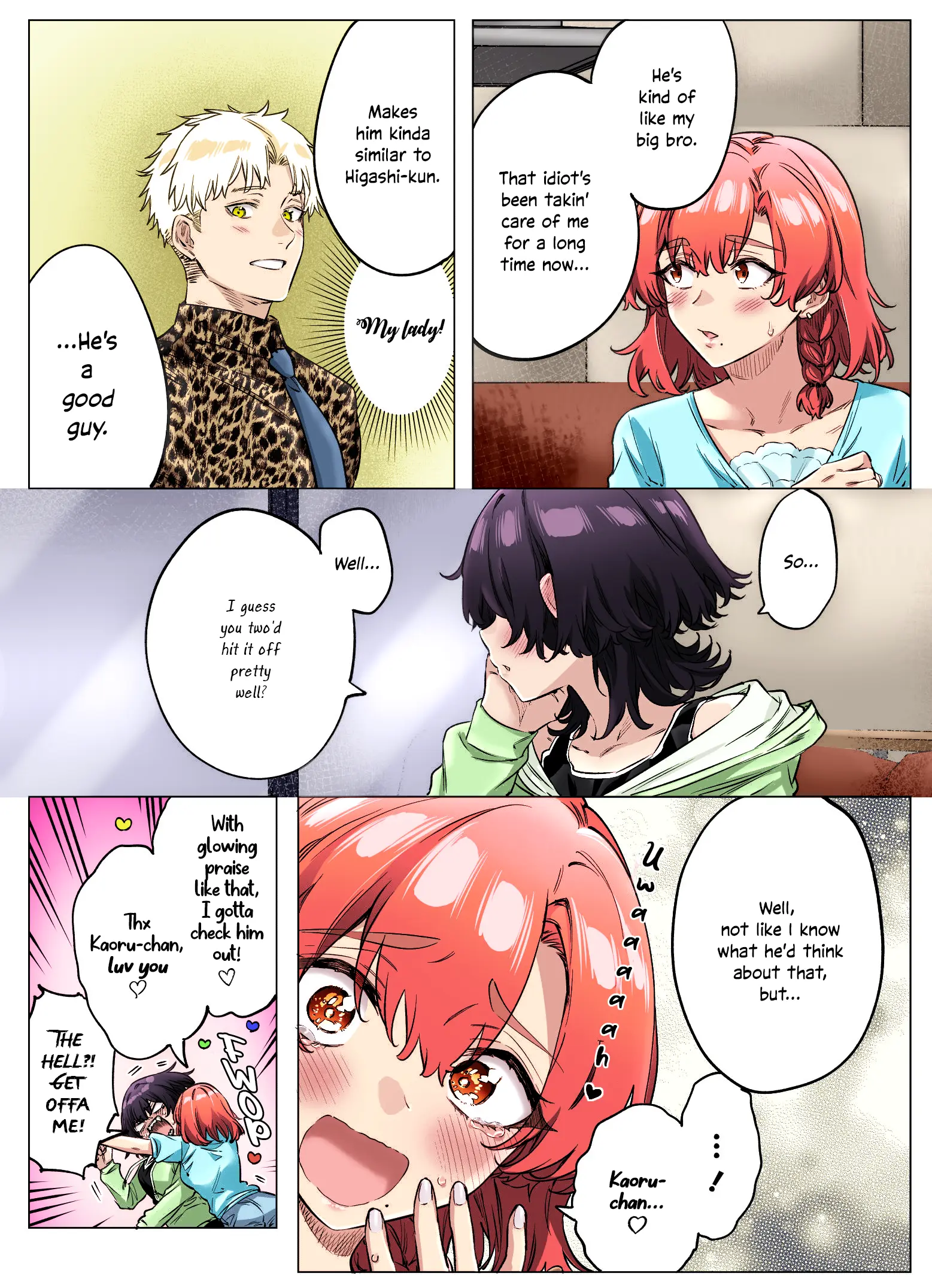 I Thought She Was a Yandere, but Apparently She's Even Worse (Colored) - Chapter 75 - Page 3
