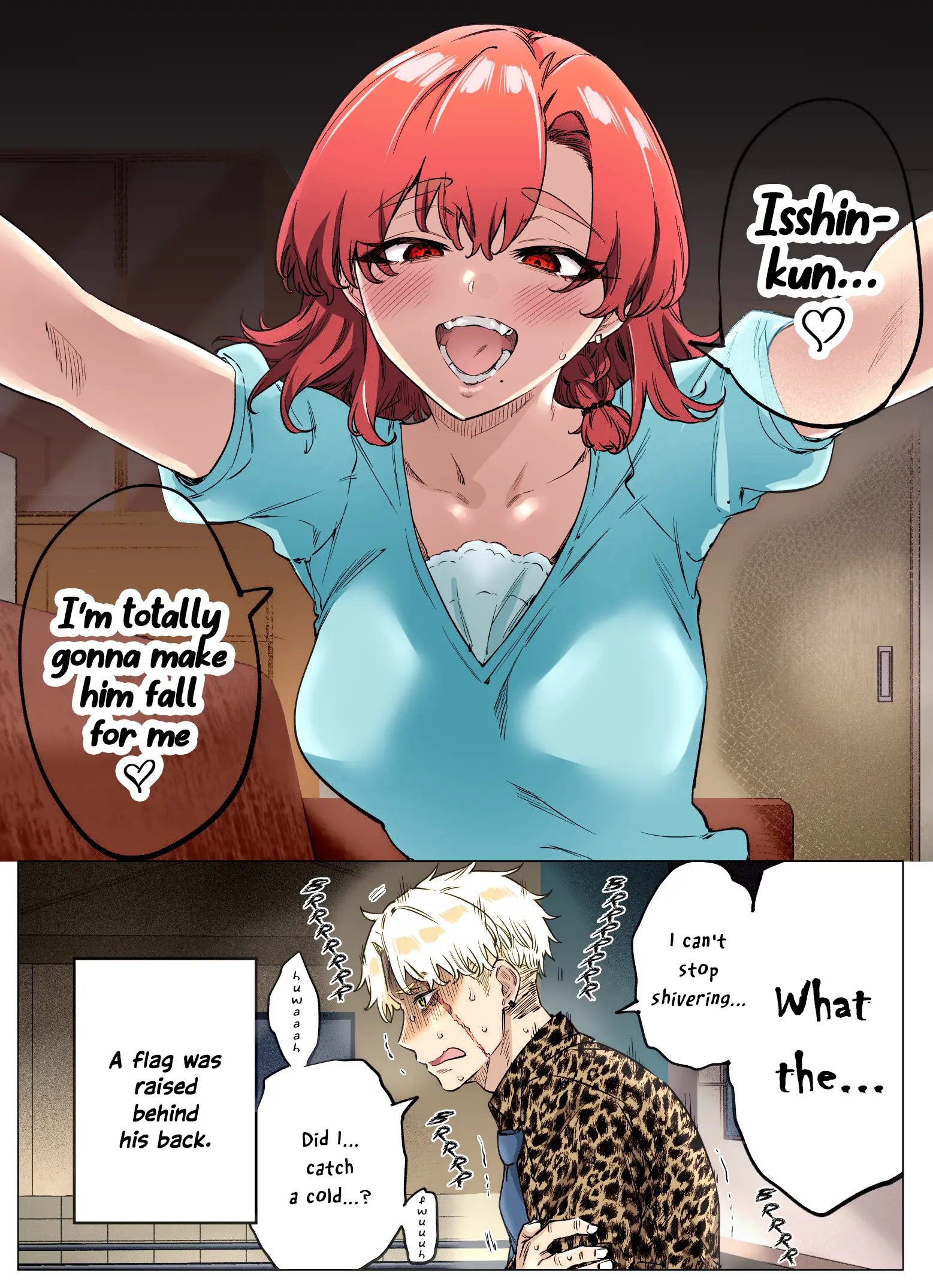 I Thought She Was a Yandere, but Apparently She's Even Worse (Colored) - Chapter 75 - Page 4