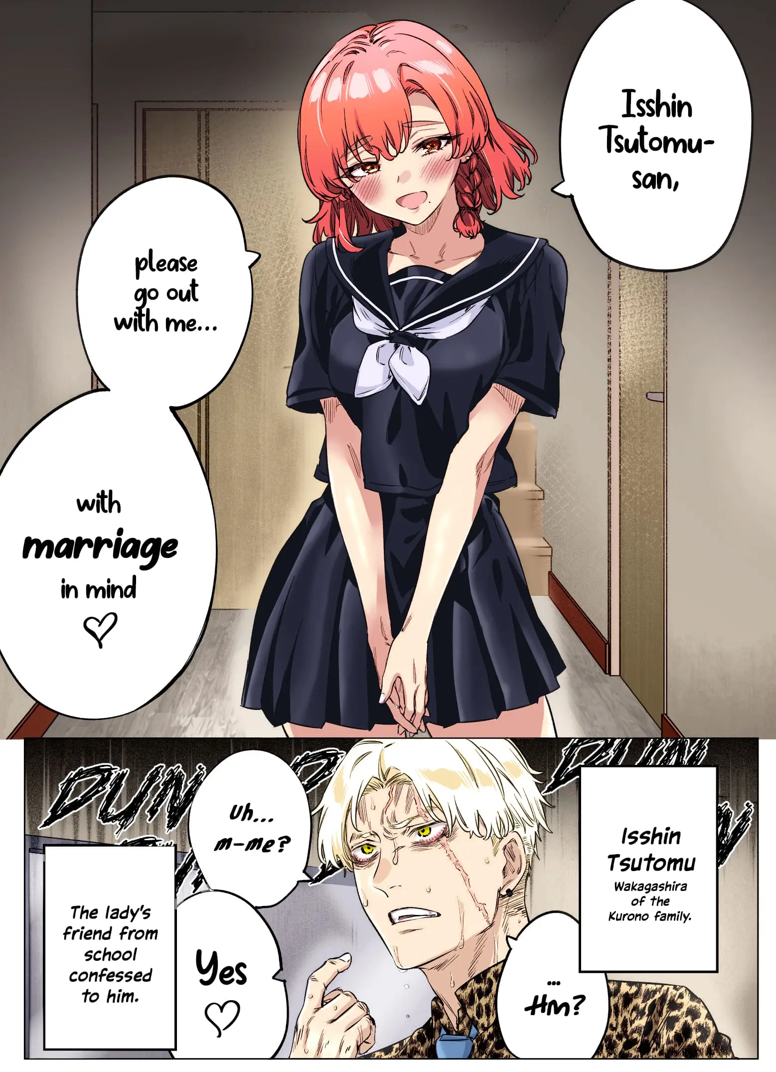 I Thought She Was a Yandere, but Apparently She's Even Worse (Colored) - Chapter 76 - Page 1