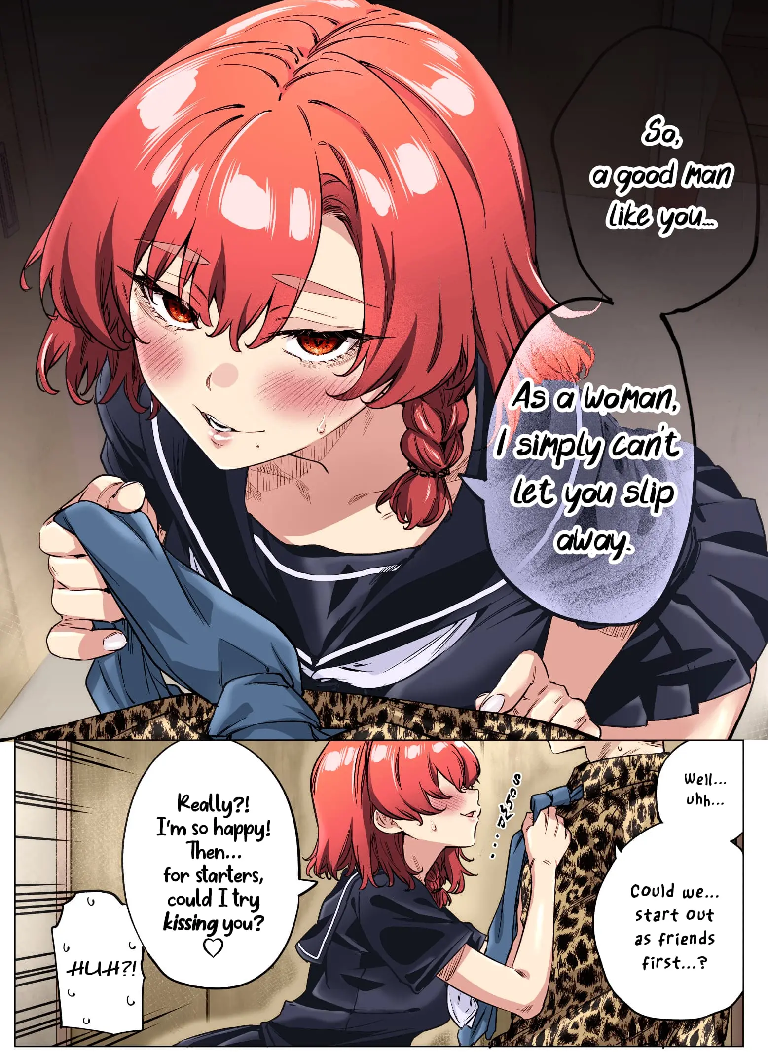 I Thought She Was a Yandere, but Apparently She's Even Worse (Colored) - Chapter 76 - Page 4