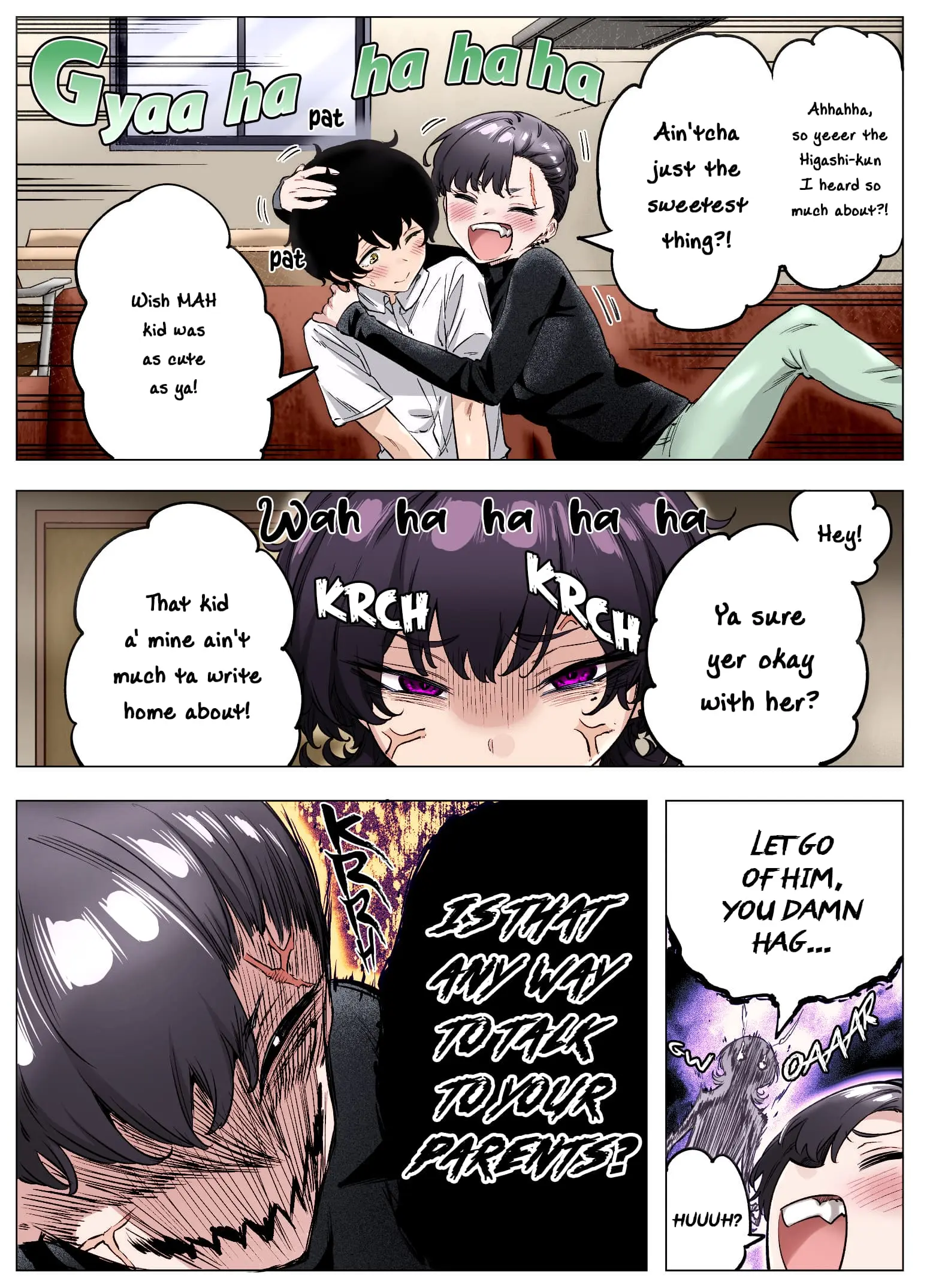 I Thought She Was a Yandere, but Apparently She's Even Worse (Colored) - Chapter 77 - Page 2