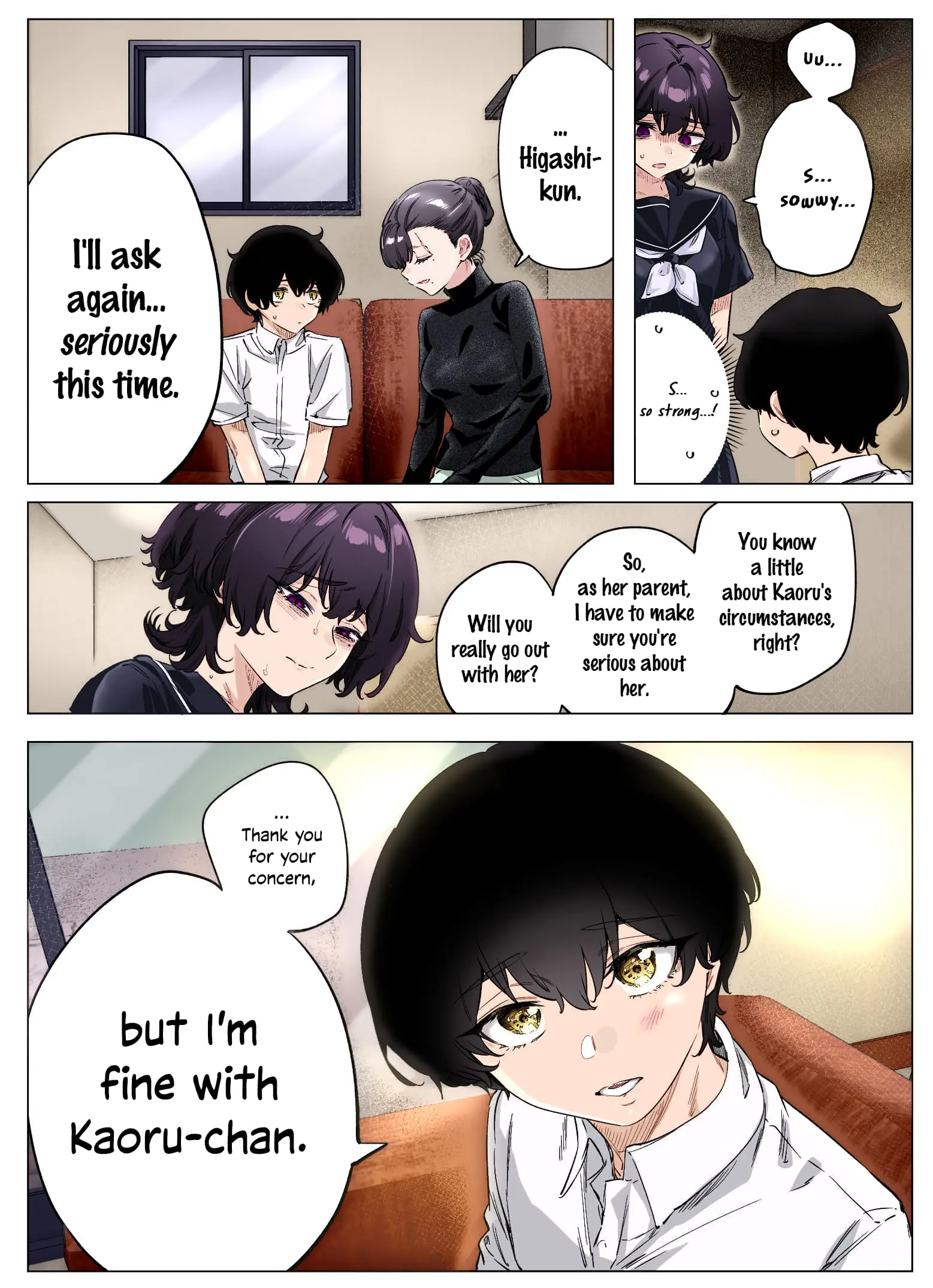 I Thought She Was a Yandere, but Apparently She's Even Worse (Colored) - Chapter 77 - Page 3