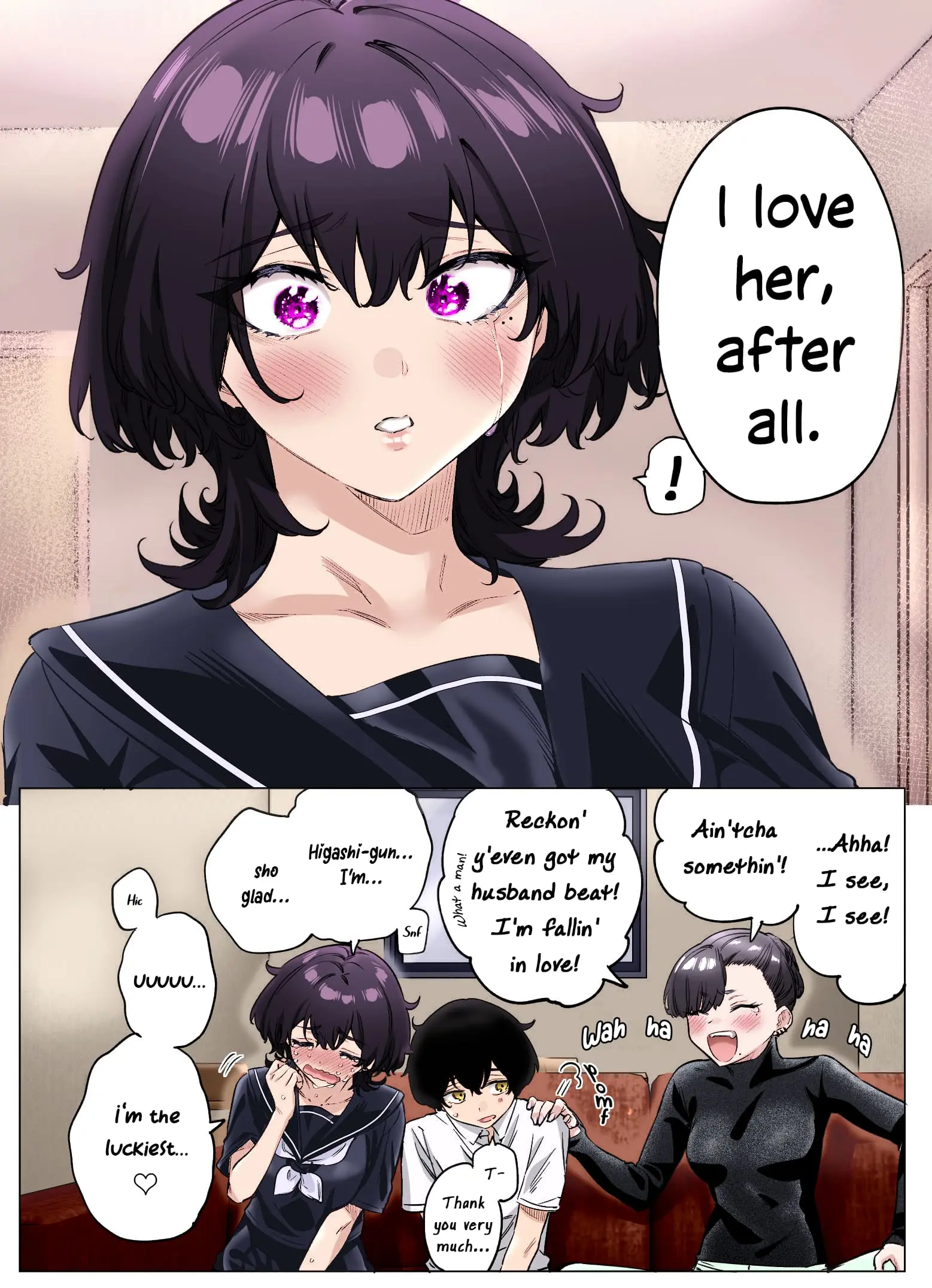 I Thought She Was a Yandere, but Apparently She's Even Worse (Colored) - Chapter 77 - Page 4