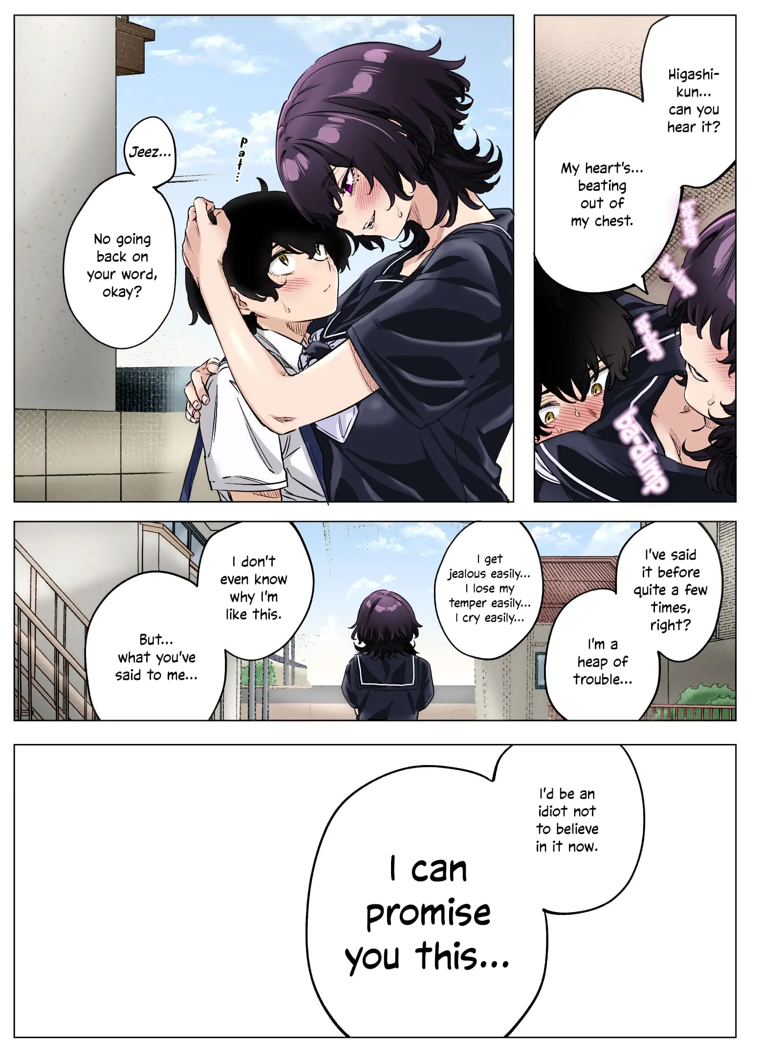 I Thought She Was a Yandere, but Apparently She's Even Worse (Colored) - Chapter 78 END - Page 4