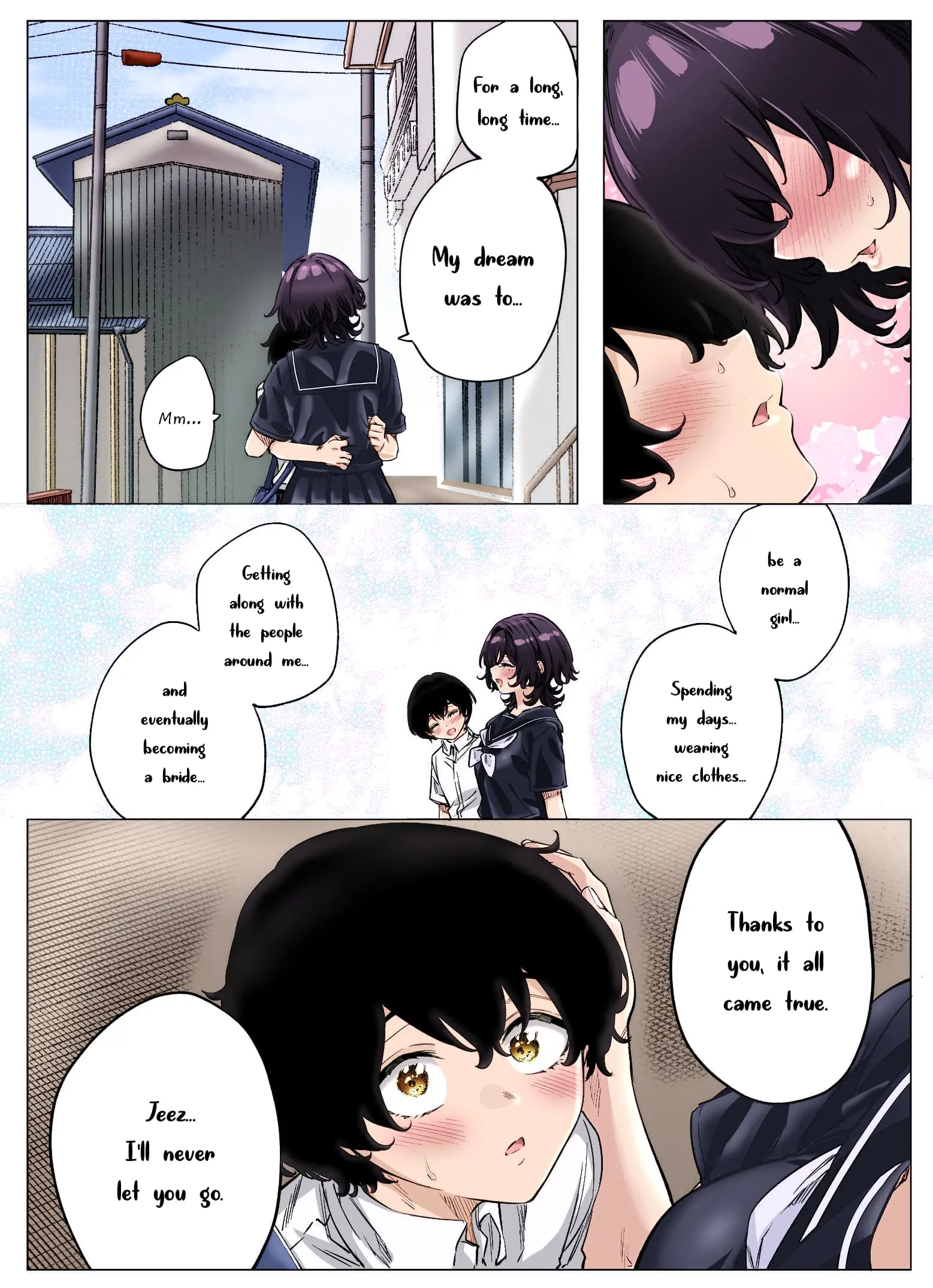 I Thought She Was a Yandere, but Apparently She's Even Worse (Colored) - Chapter 78 END - Page 7