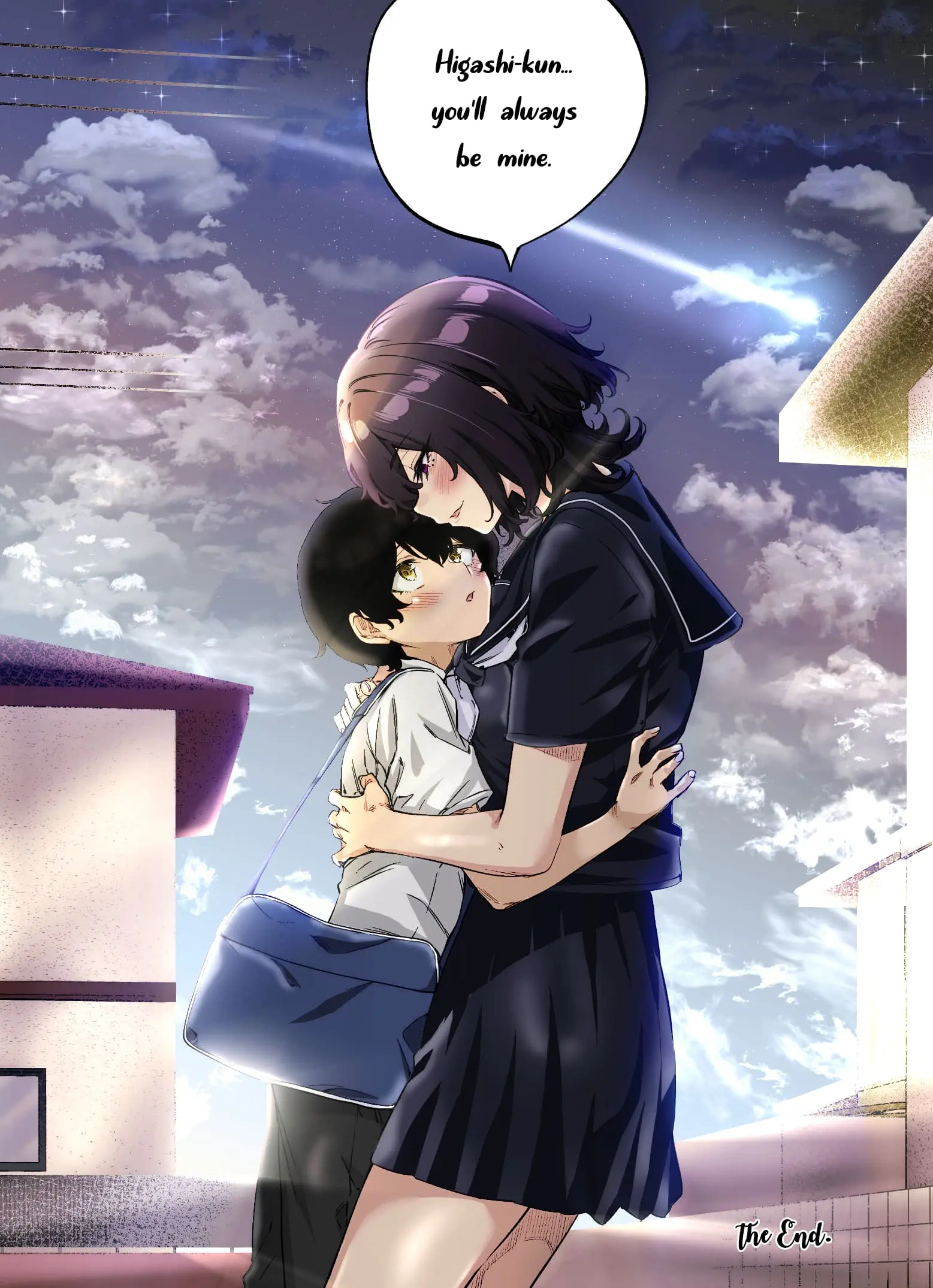 I Thought She Was a Yandere, but Apparently She's Even Worse (Colored) - Chapter 78 END - Page 8