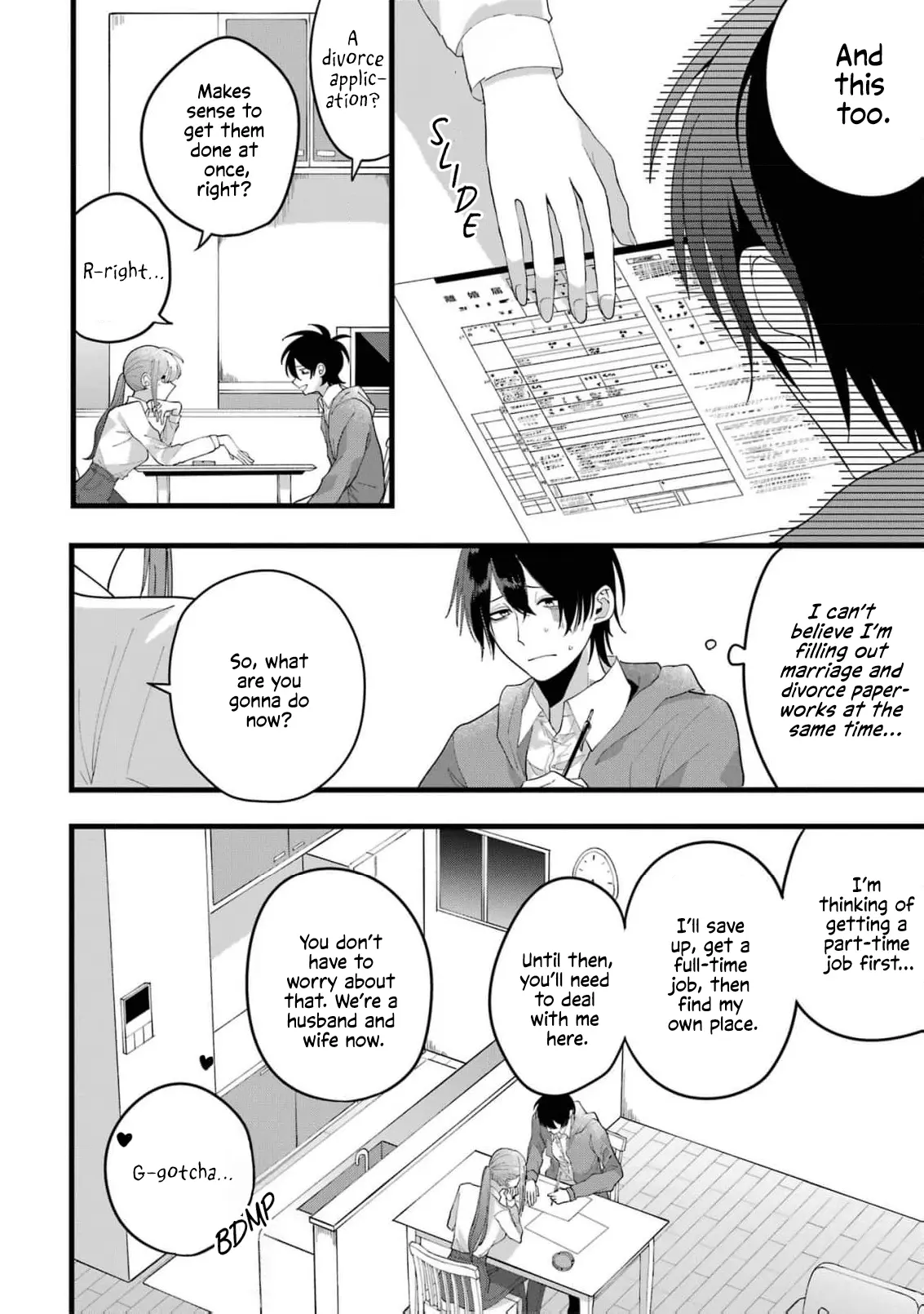 Kekkon shiyou. Rikon zentei de. - Chapter 1 - Page 12