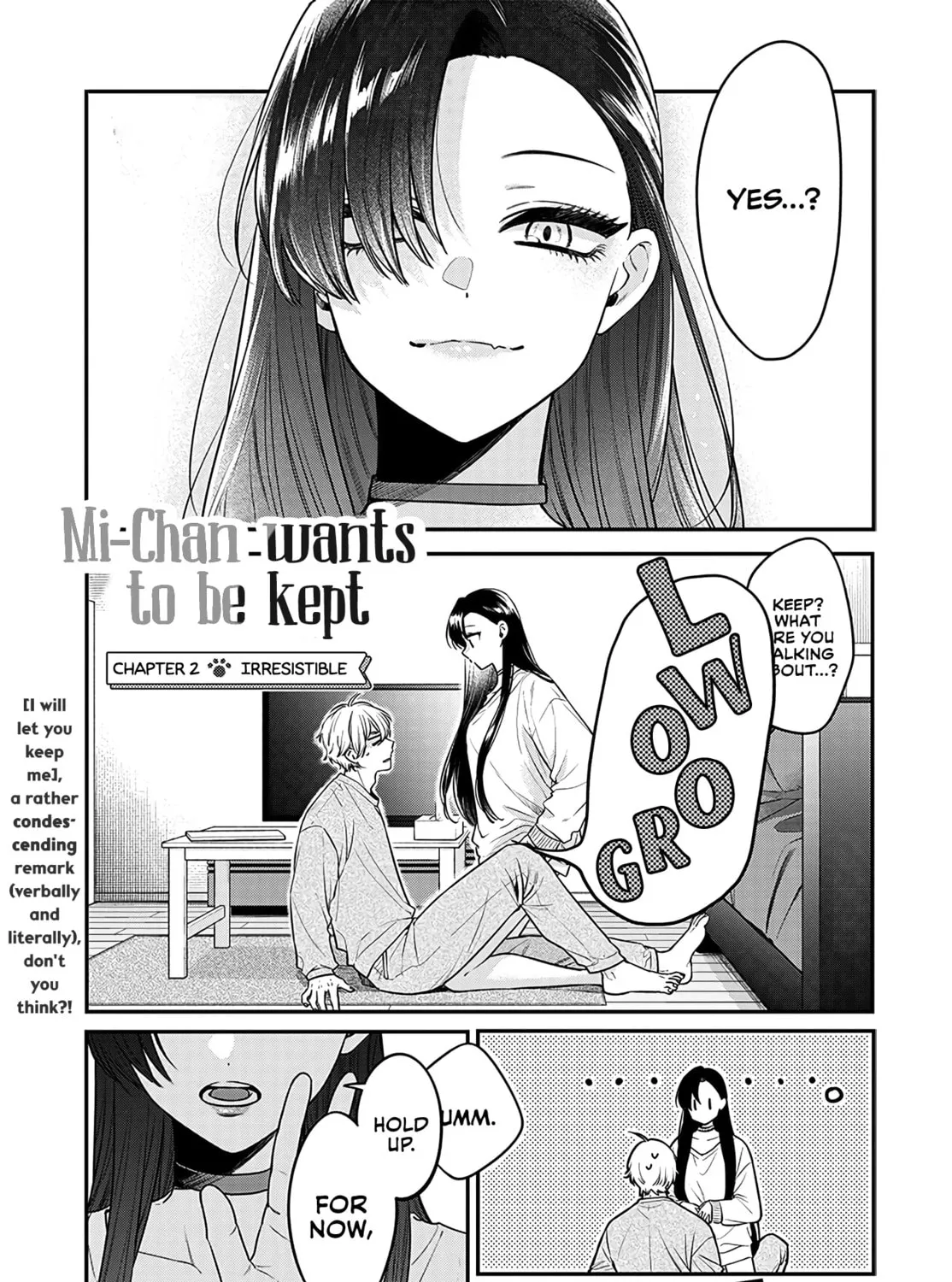 Mii-chan Wants to be Kept - Chapter 2 - Page 1