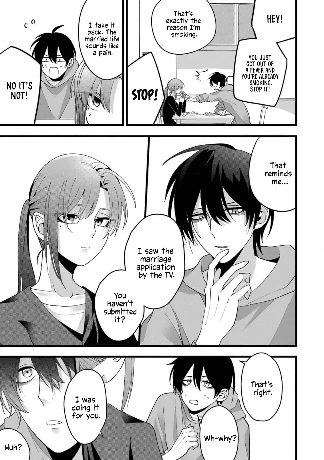 Kekkon shiyou. Rikon zentei de. - Chapter 1 - Page 37