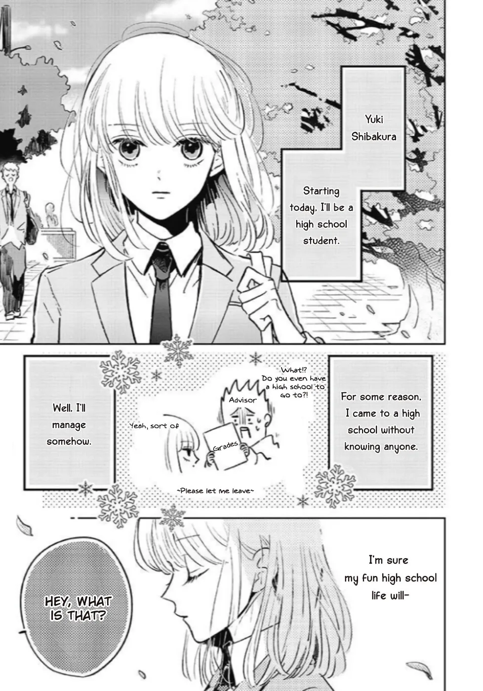 A Boy Sensitive to Cold & a Hard-Boiled Girl - Chapter 1 - Page 3