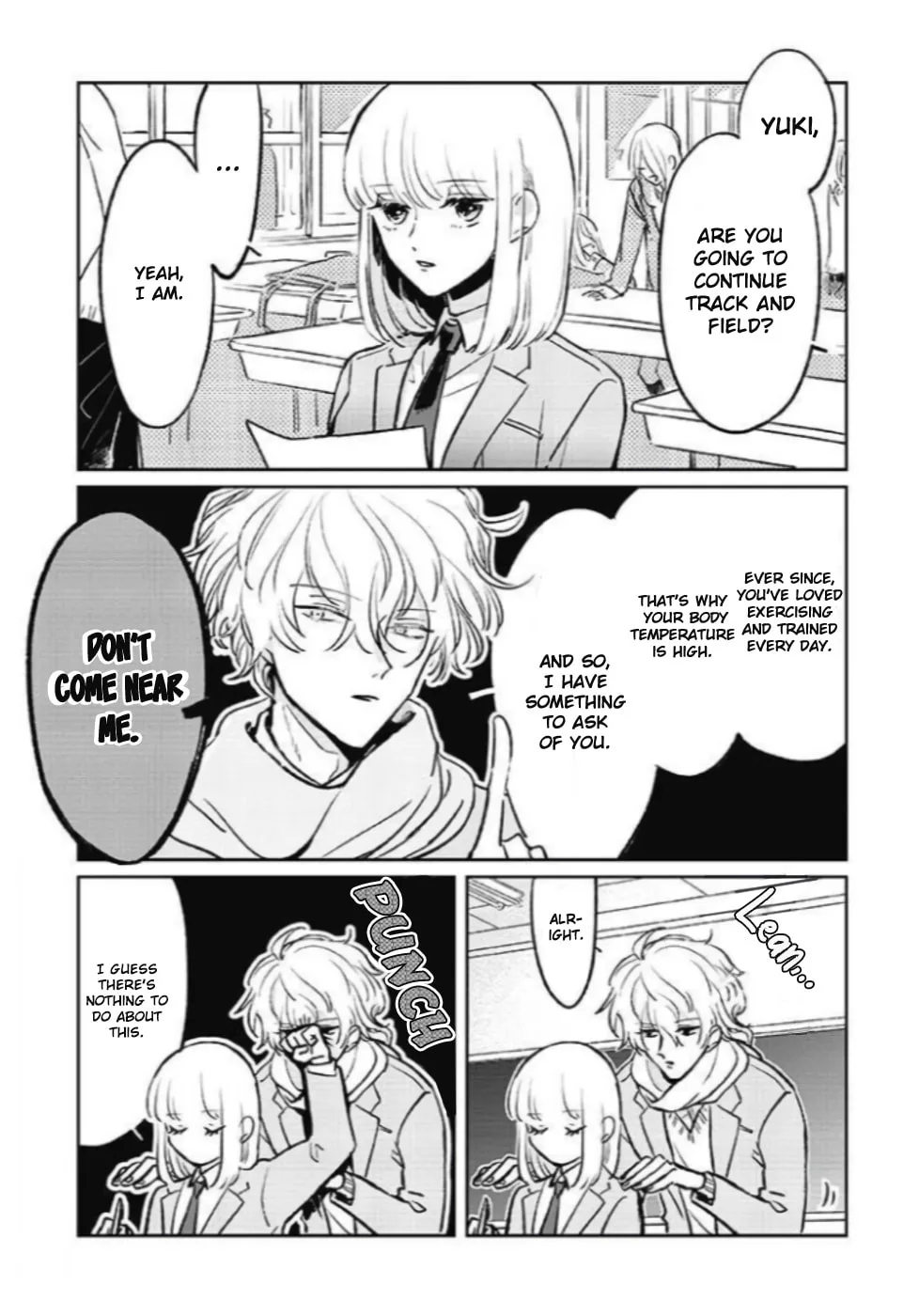 A Boy Sensitive to Cold & a Hard-Boiled Girl - Chapter 1 - Page 11