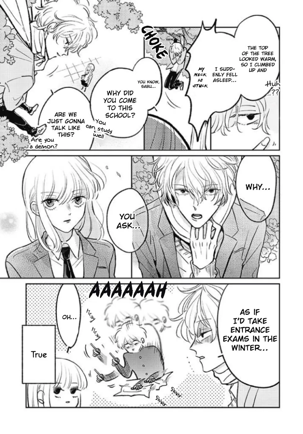 A Boy Sensitive to Cold & a Hard-Boiled Girl - Chapter 1 - Page 17