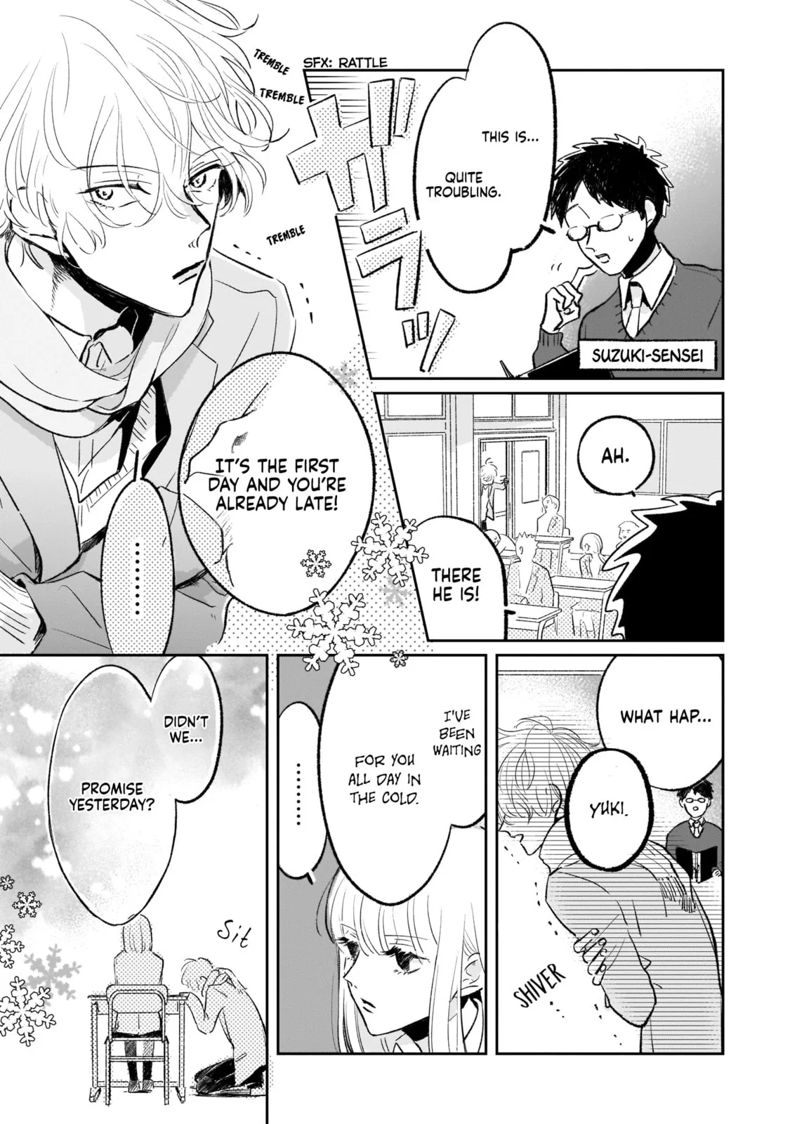 A Boy Sensitive to Cold & a Hard-Boiled Girl - Chapter 2 - Page 4