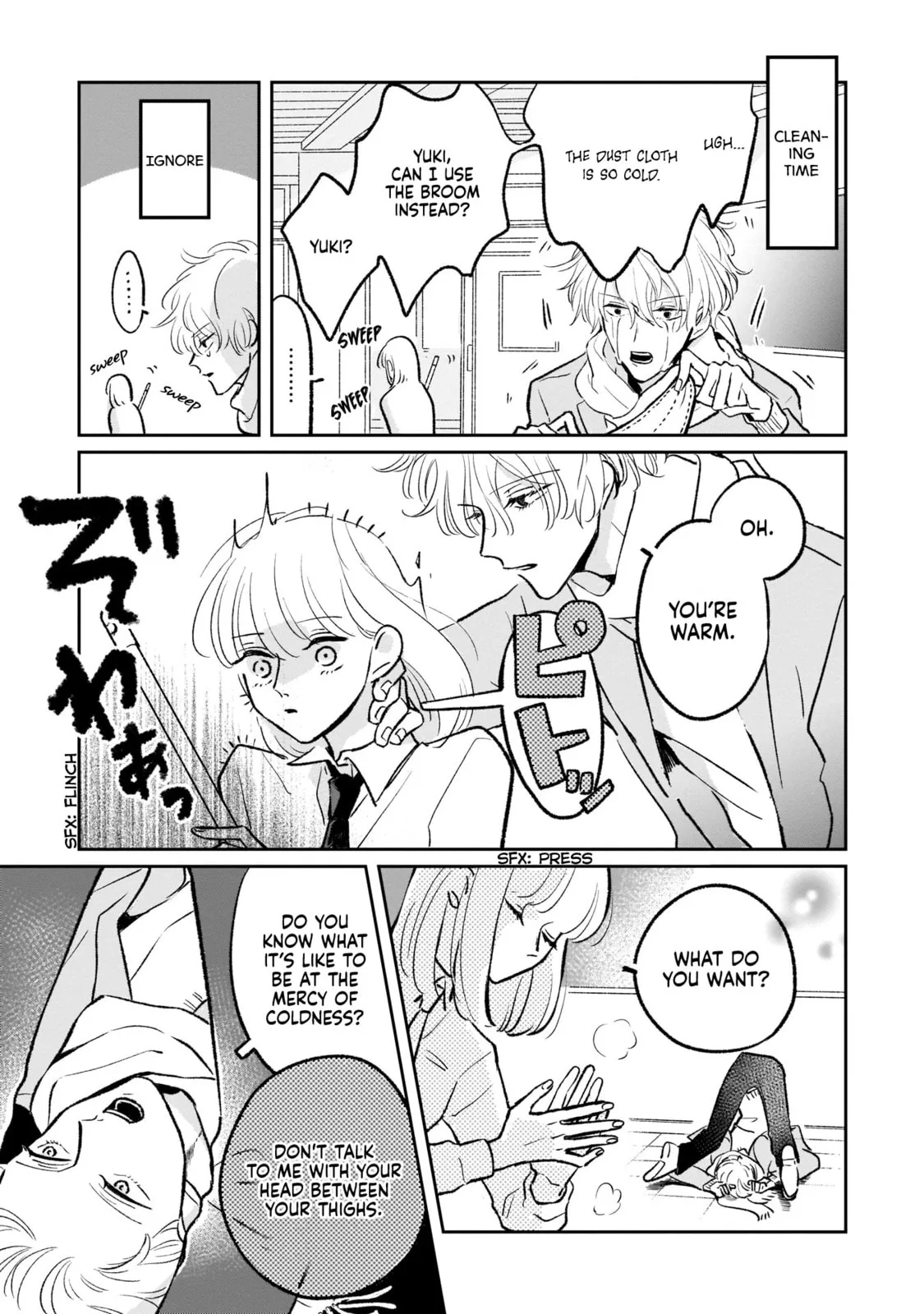 A Boy Sensitive to Cold & a Hard-Boiled Girl - Chapter 2 - Page 14