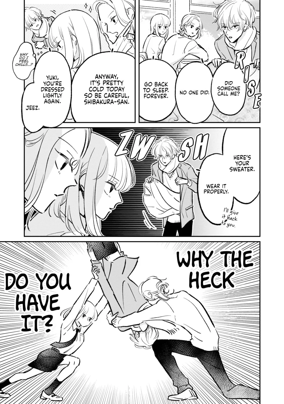 A Boy Sensitive to Cold & a Hard-Boiled Girl - Chapter 6 - Page 6