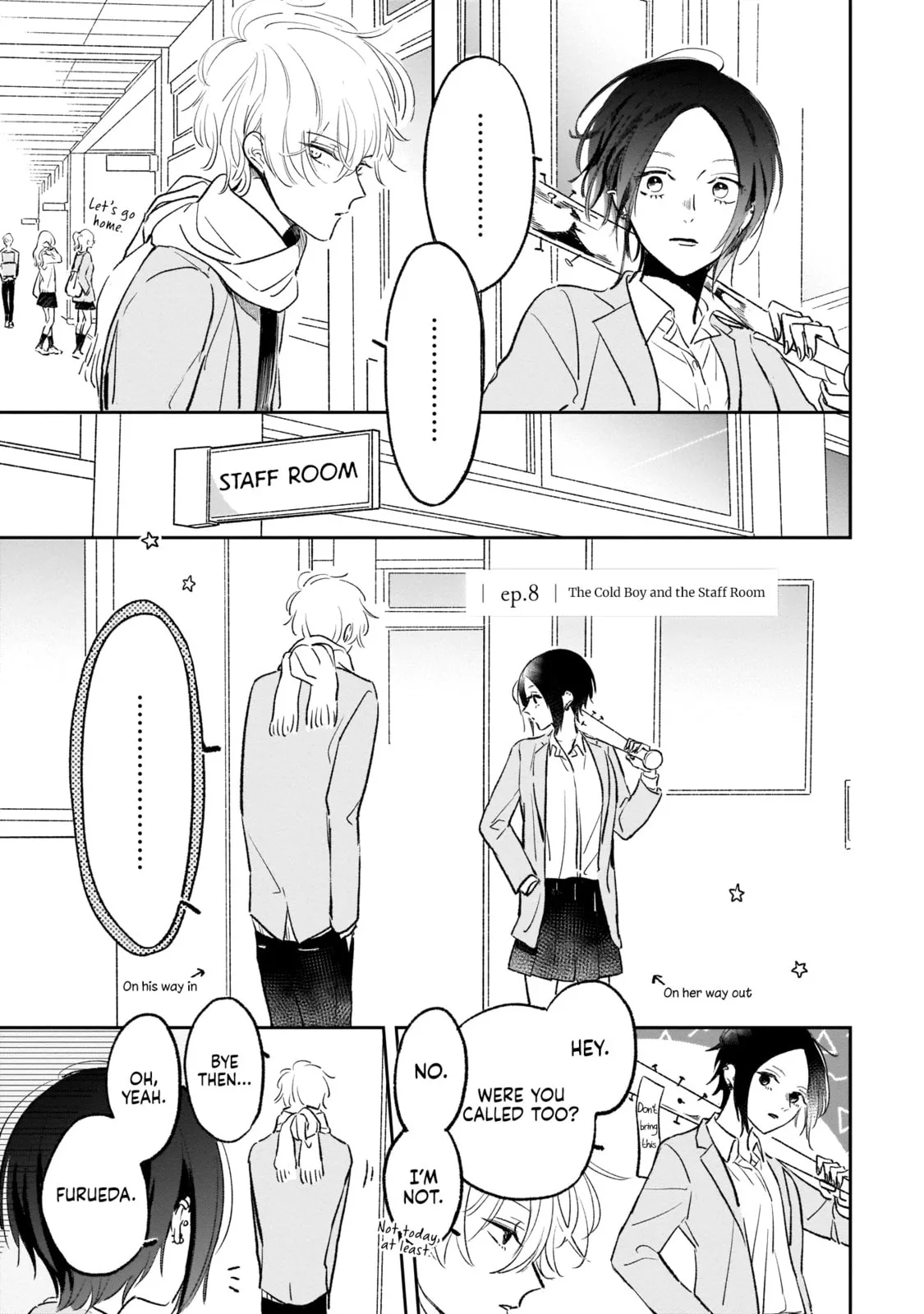A Boy Sensitive to Cold & a Hard-Boiled Girl - Chapter 8 - Page 2