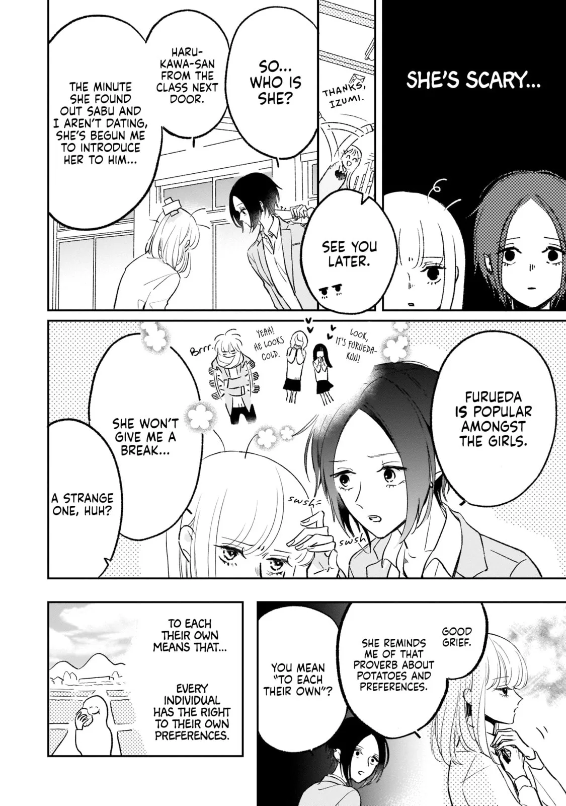 A Boy Sensitive to Cold & a Hard-Boiled Girl - Chapter 8 - Page 11