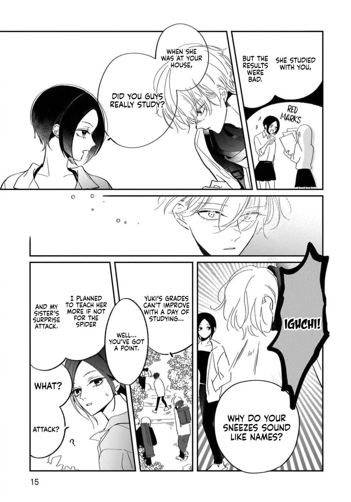 A Boy Sensitive to Cold & a Hard-Boiled Girl - Chapter 10 - Page 17