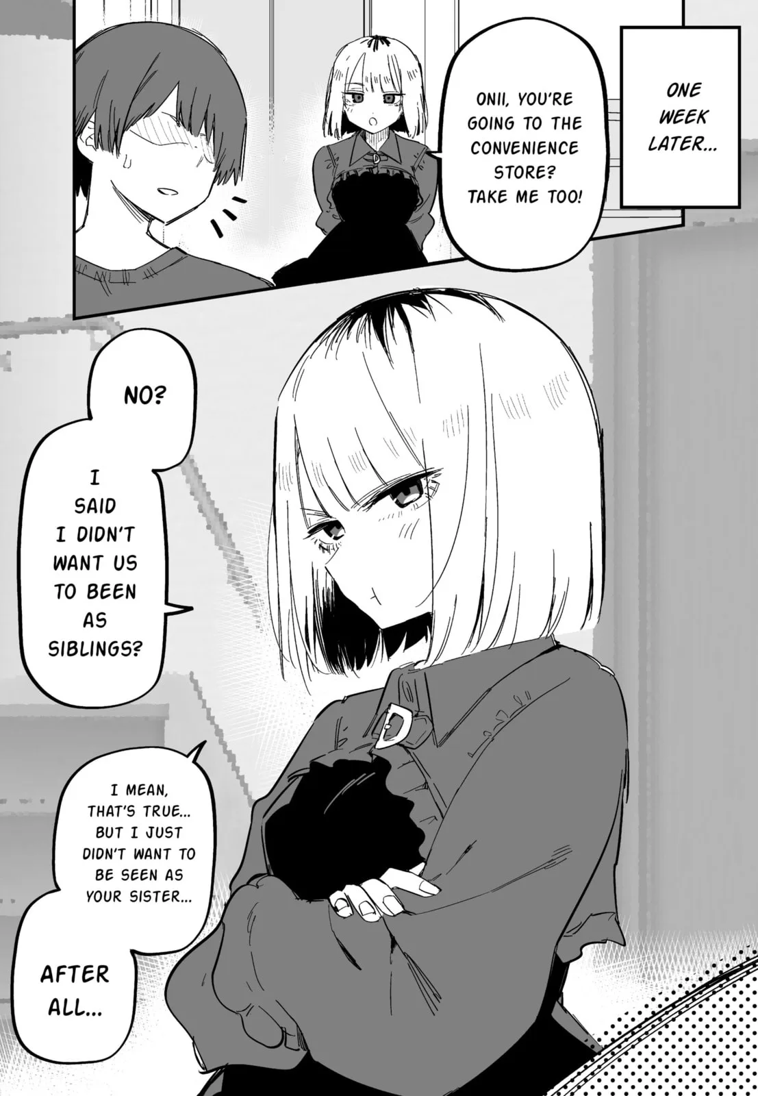 My Sister Who Cannot Stand Me Is Scary - Chapter 3 - Page 3