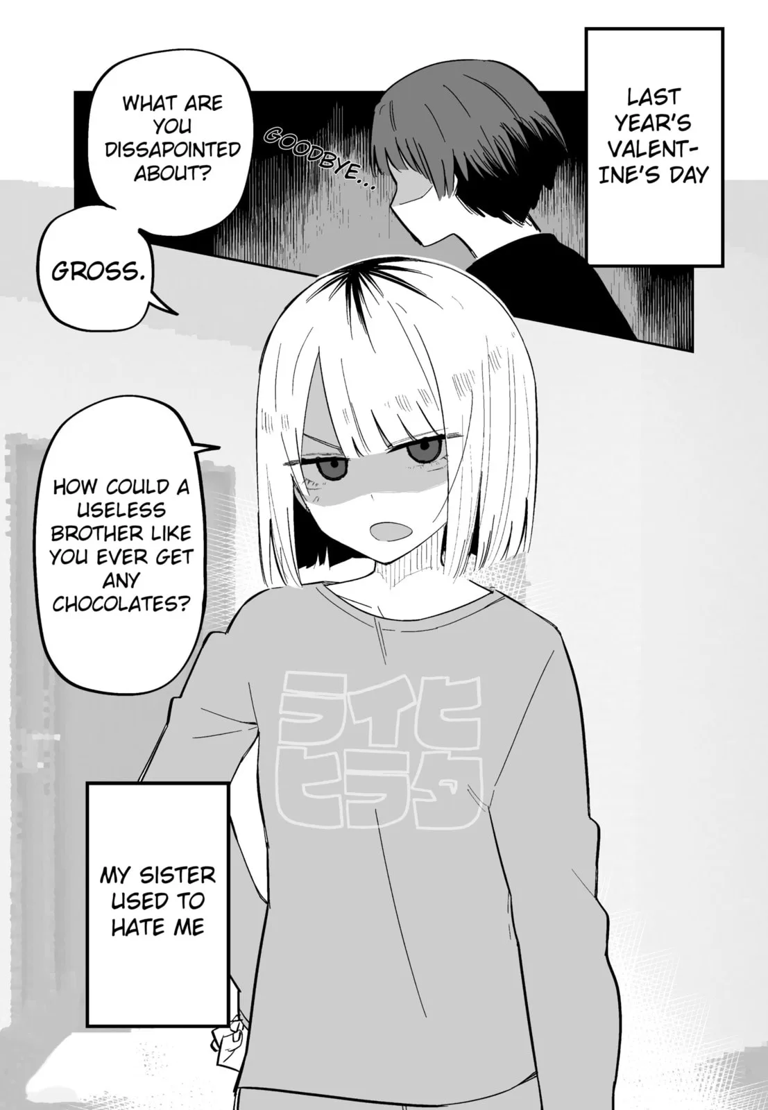 My Sister Who Cannot Stand Me Is Scary - Chapter 5 - Page 1